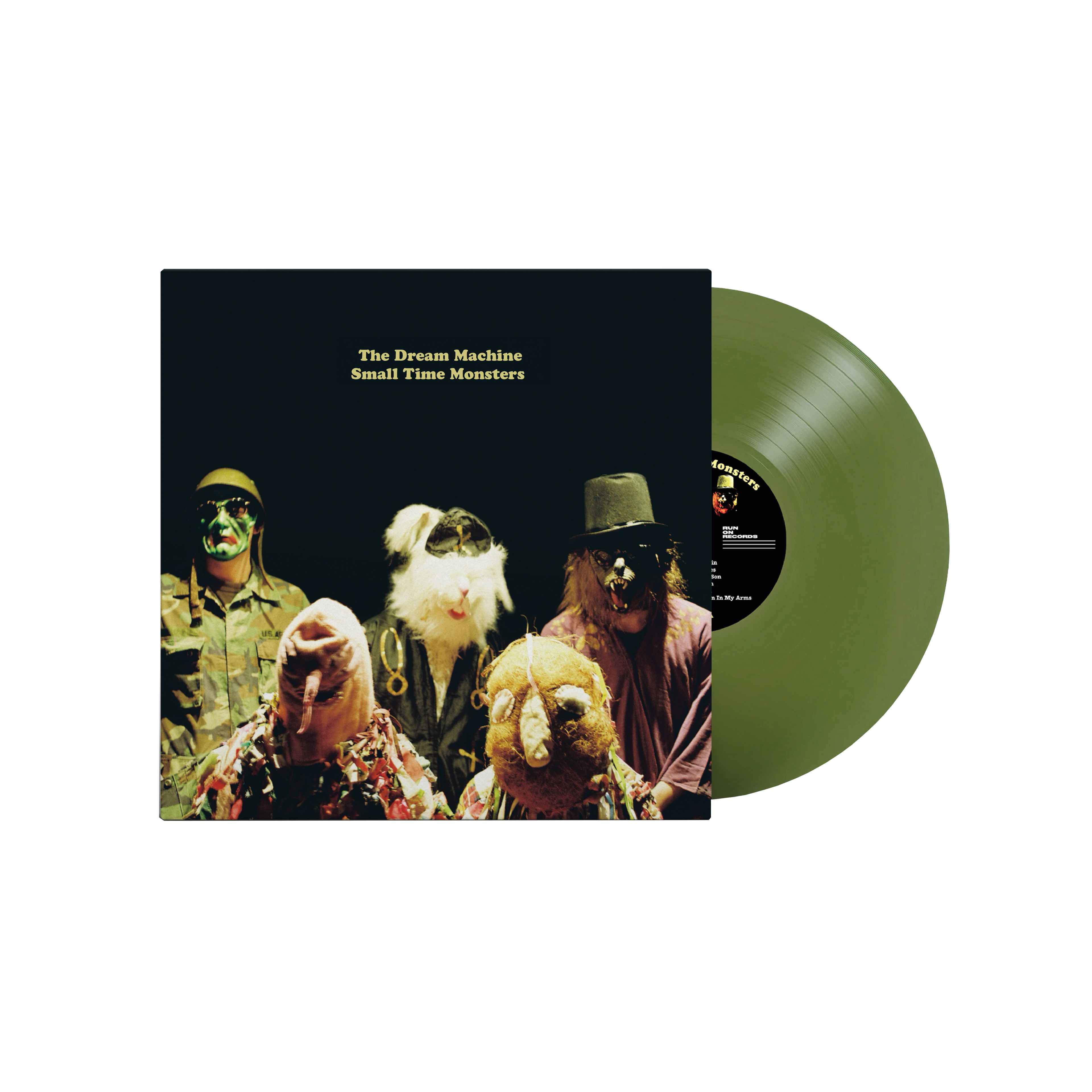 Small Time Monsters: Limited Green Vinyl LP