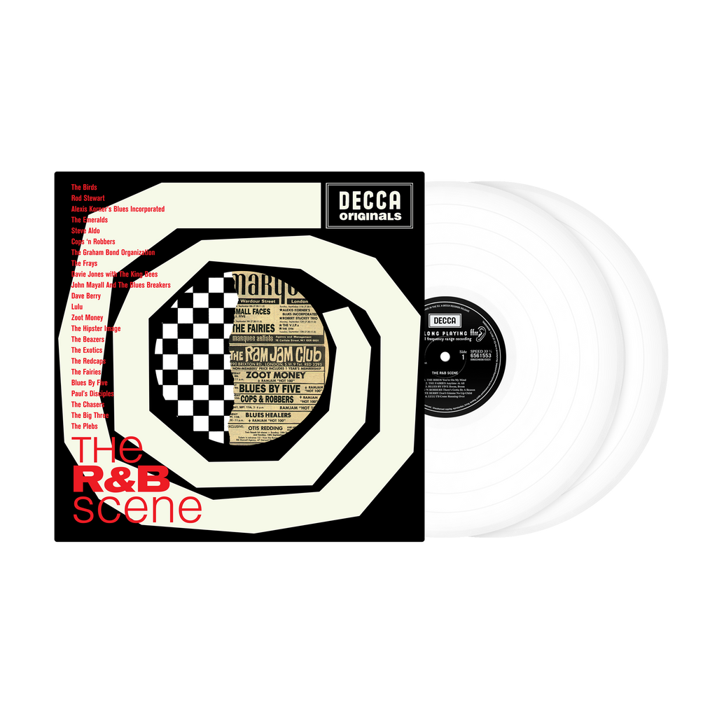 The R&B Scene: White Vinyl 2LP