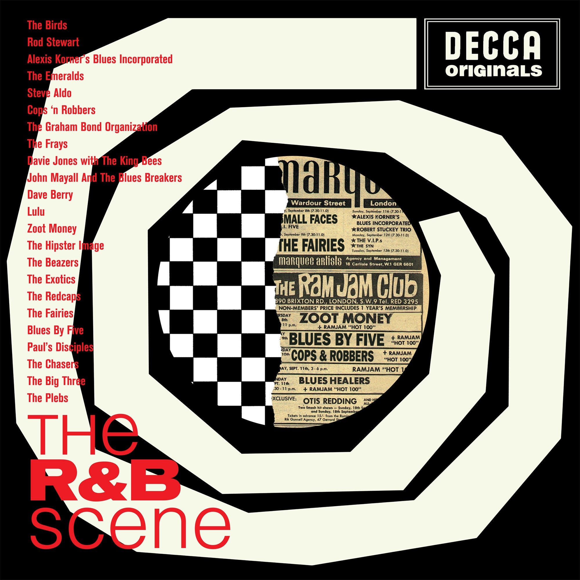 The R&B Scene: White Vinyl 2LP
