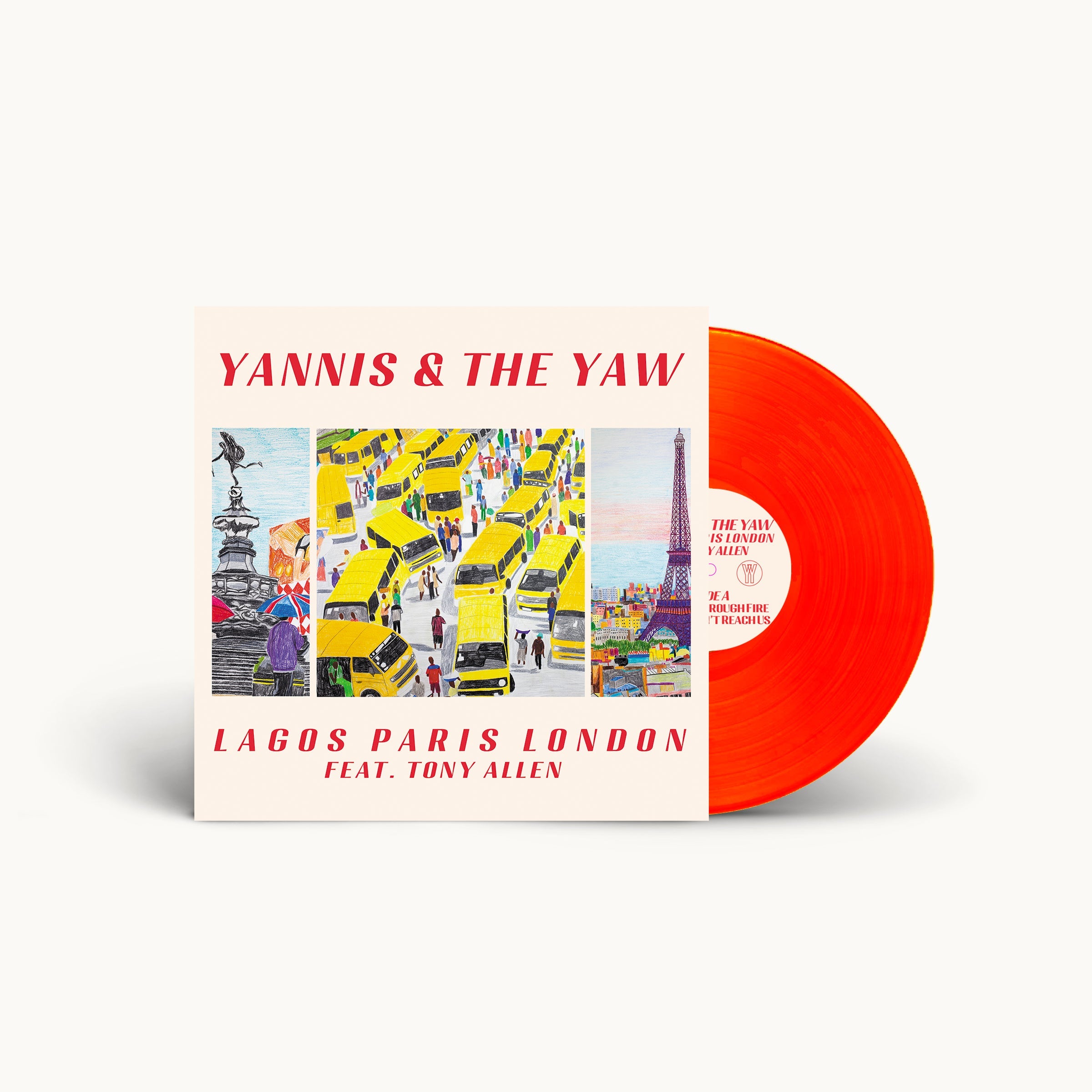 Lagos Paris London: Limited Red Vinyl LP