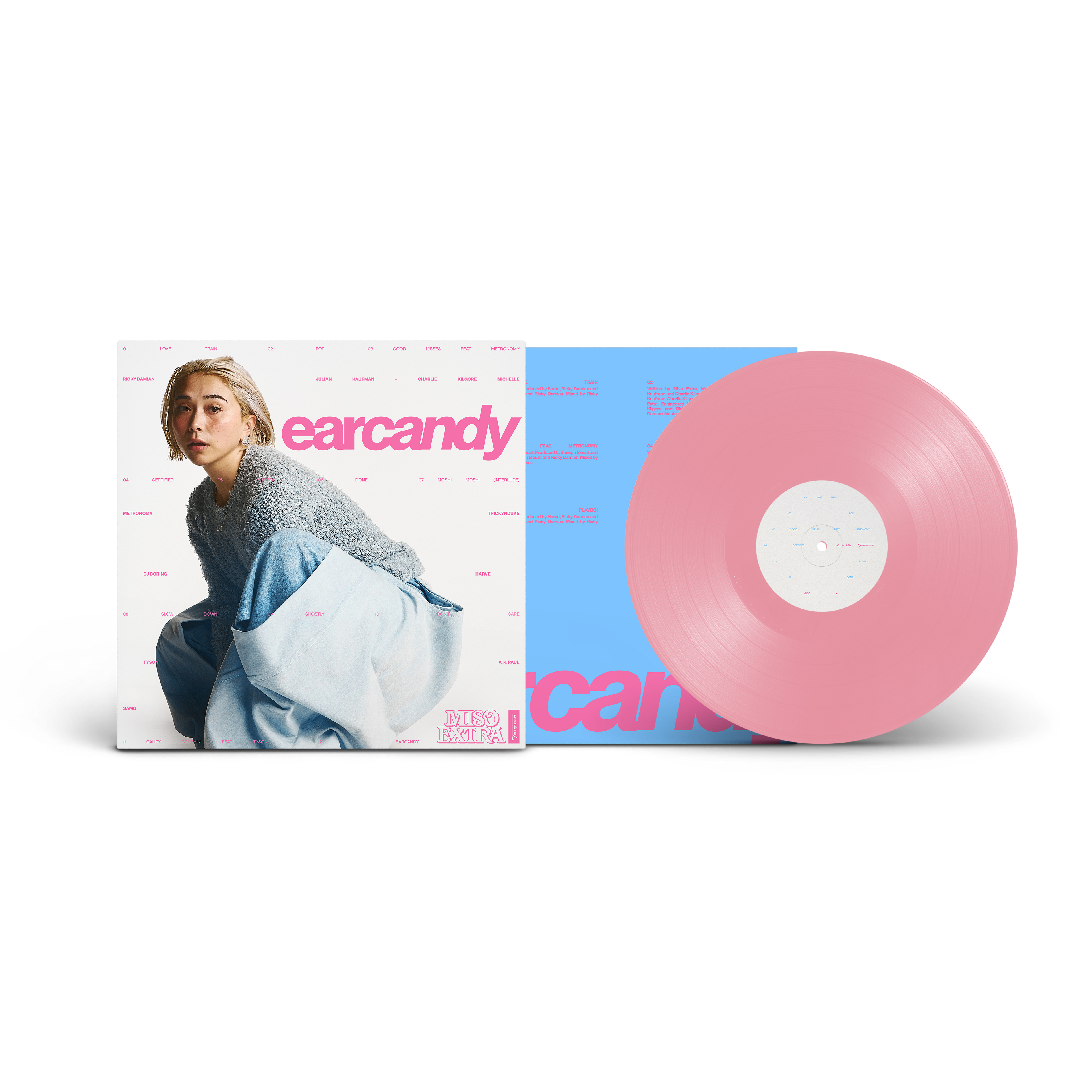 Earcandy: Baby Pink Vinyl LP