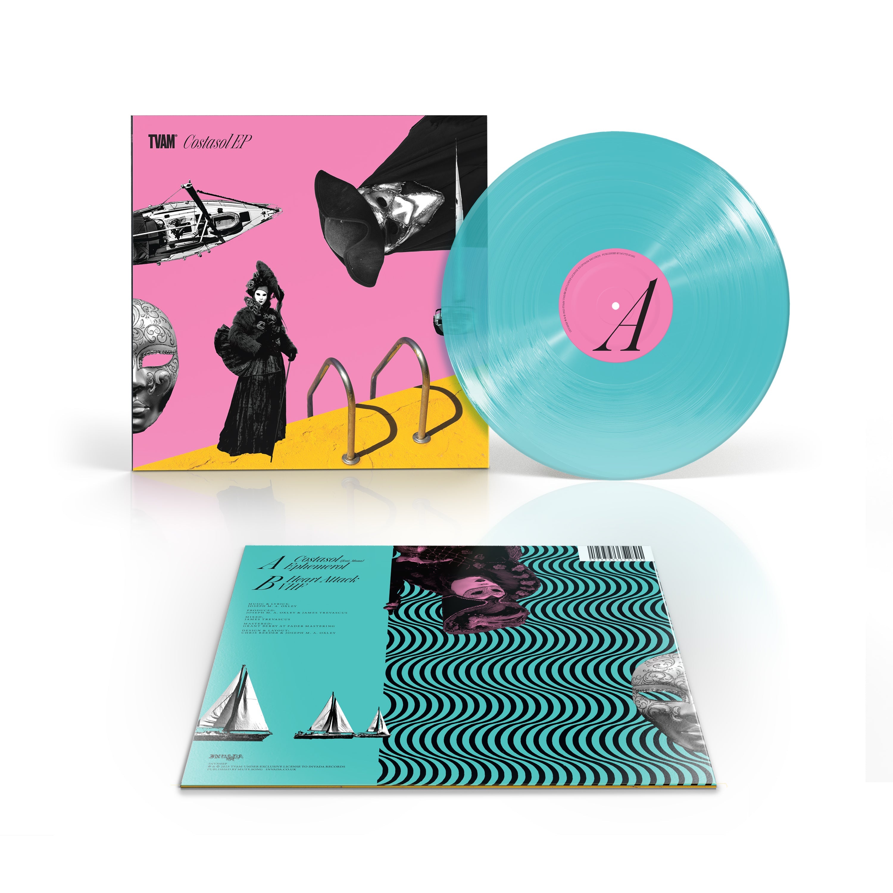 Costasol: Transparent Blue Vinyl 10" EP