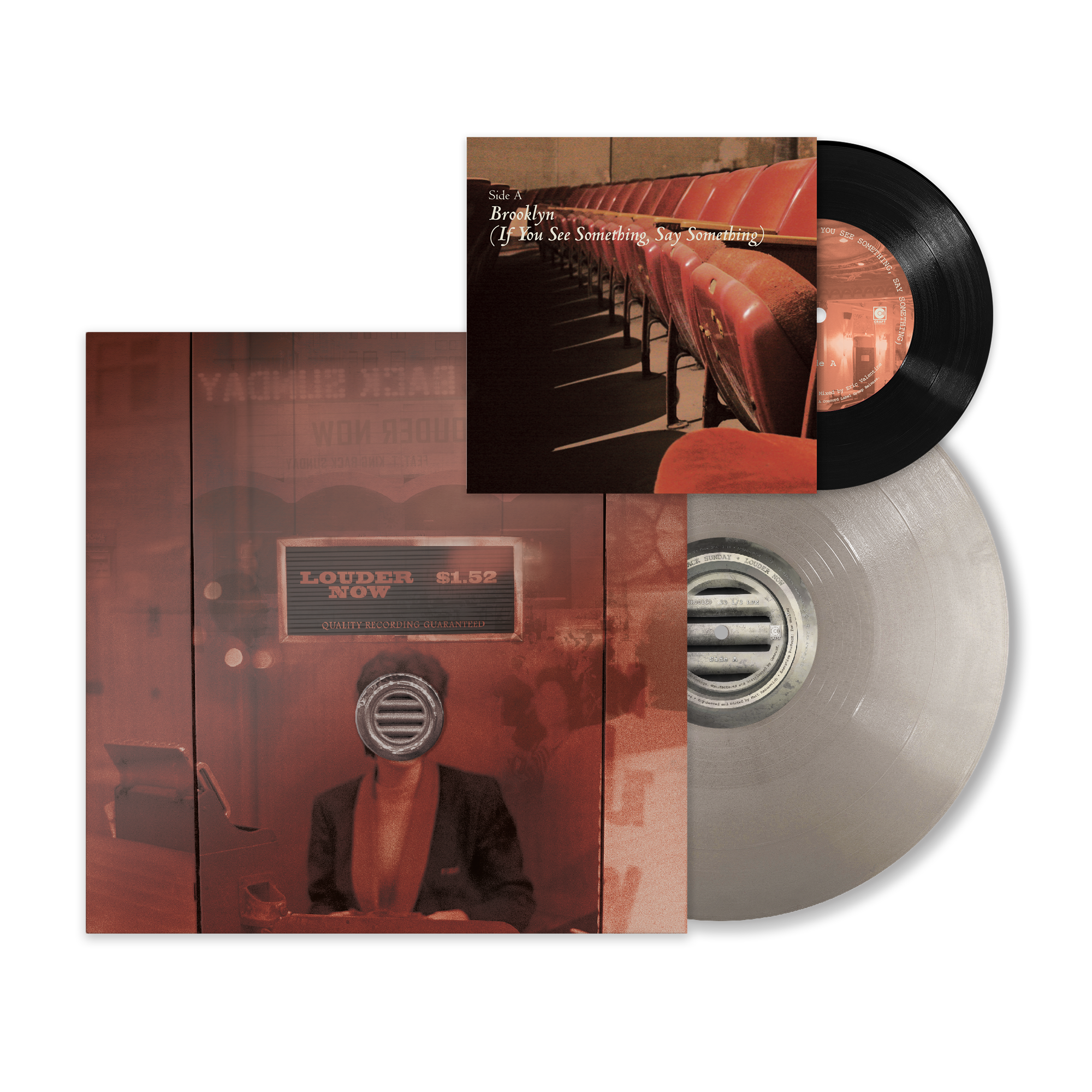 Louder Now: Opaque Silver Screen LP & 7” Vinyl