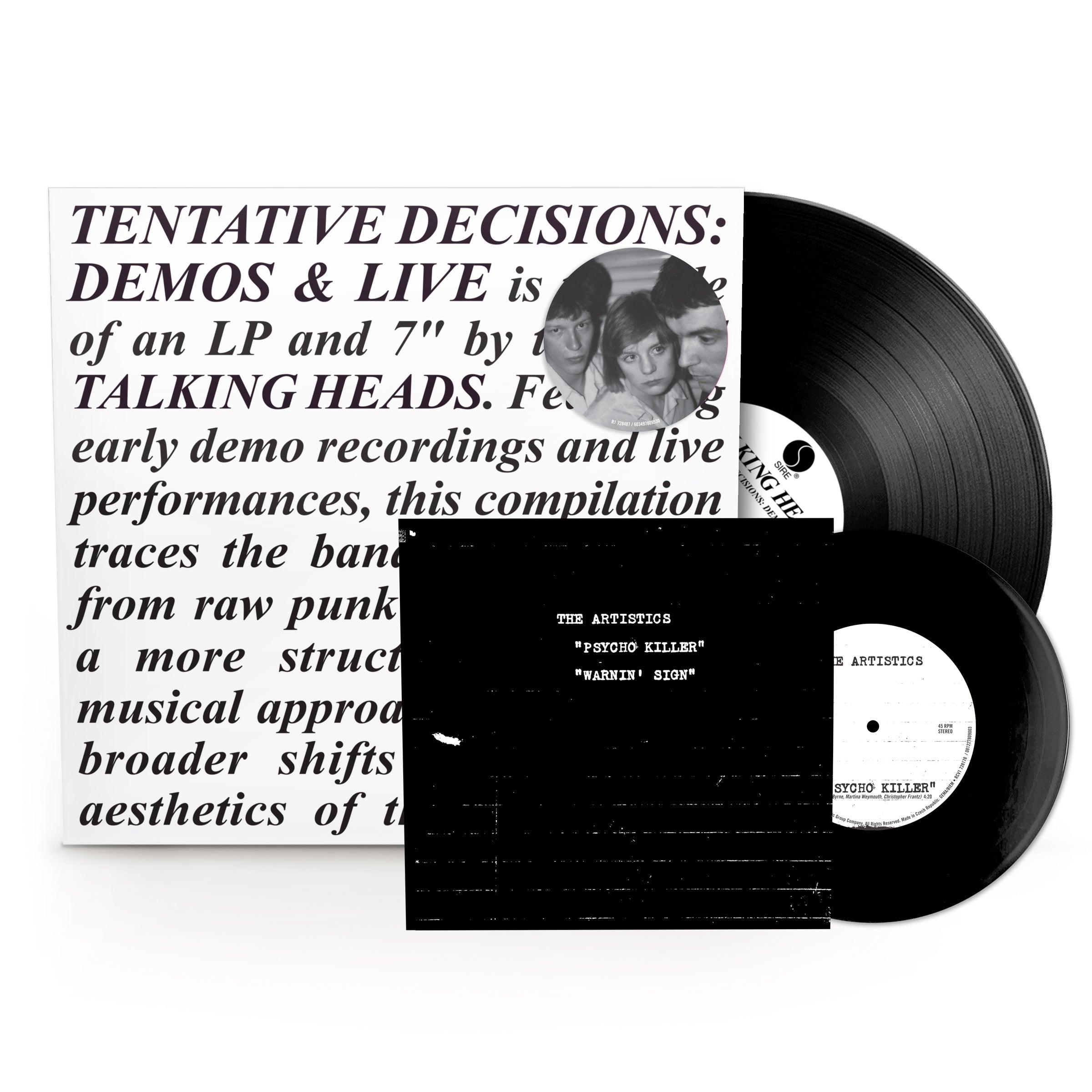 Tentative Decisions: Demos & Live Vinyl LP & 7"