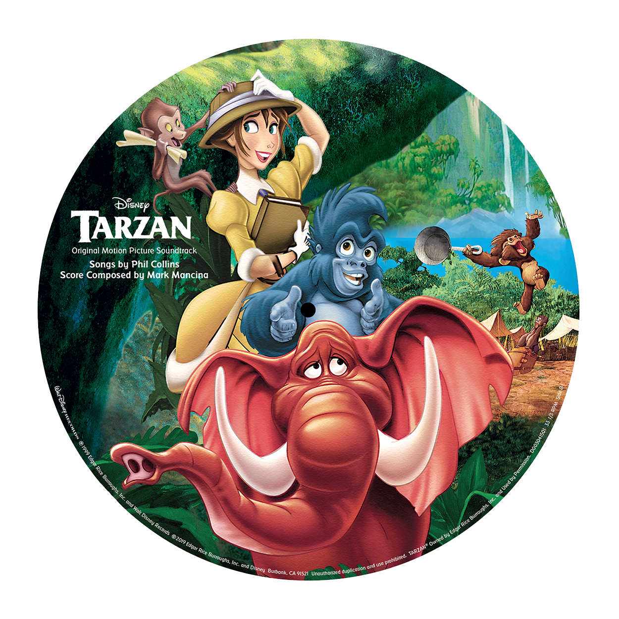 Tarzan: Limited Picture Disc Vinyl LP