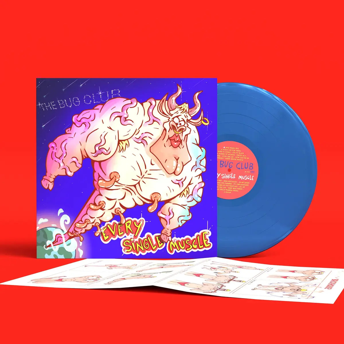 Every Single Muscle: Blue Vinyl LP