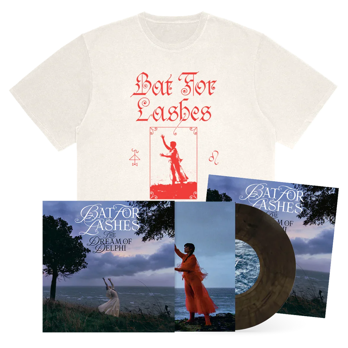 The Dream of Delphi: Limited Marble Vinyl LP, T-Shirt + Signed Art Card