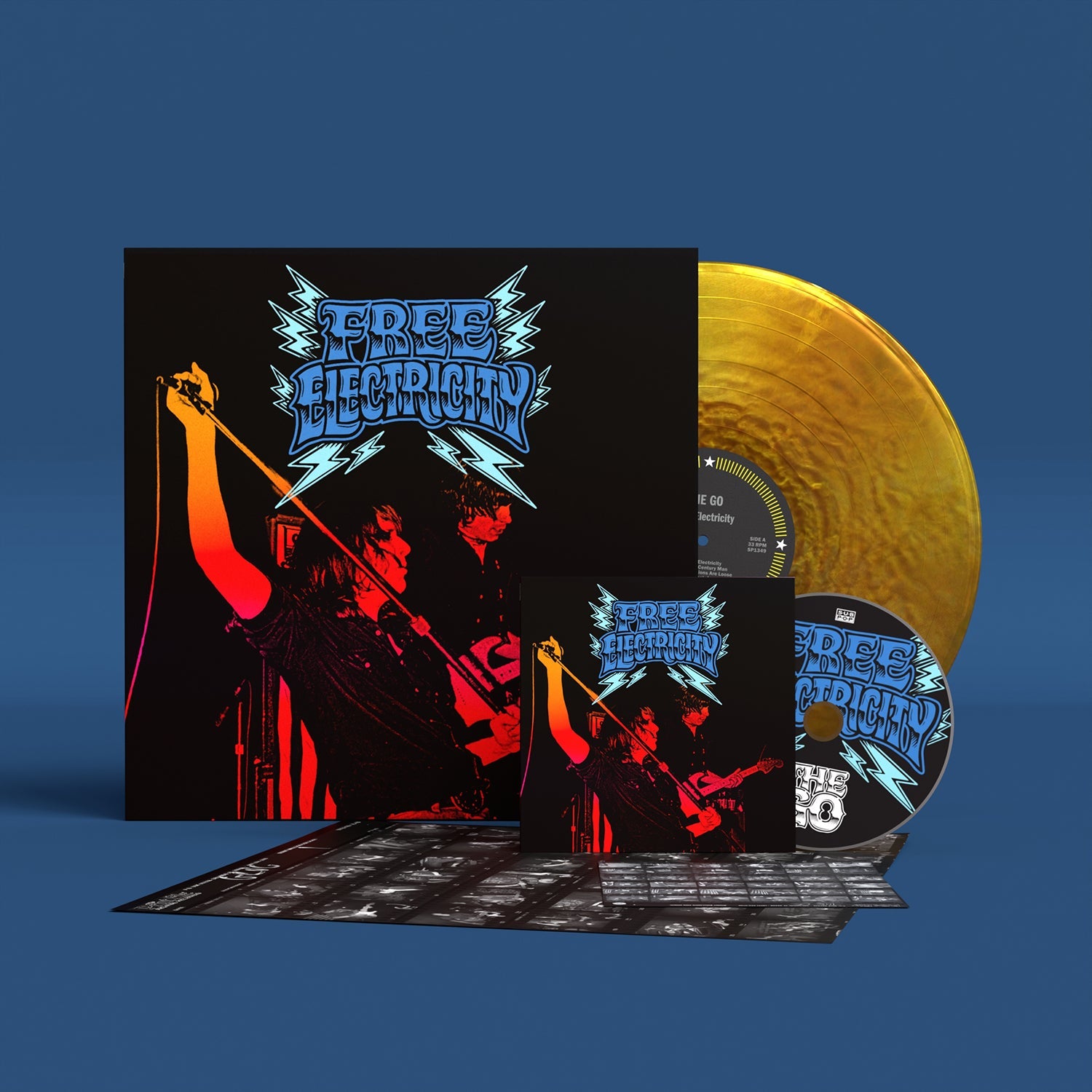 Free Electricity: Loser Edition Metallic Gold Vinyl LP