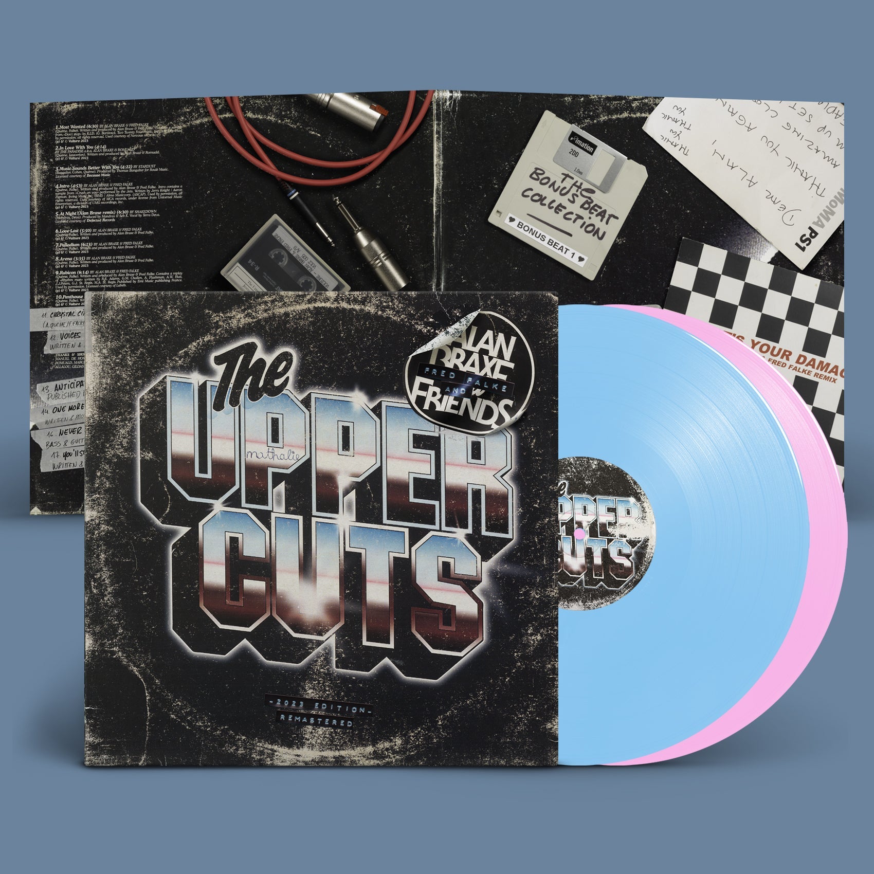 The Upper Cuts (2023 Edition): Limited Edition Rose Pink and Baby Blue Vinyl 2LP