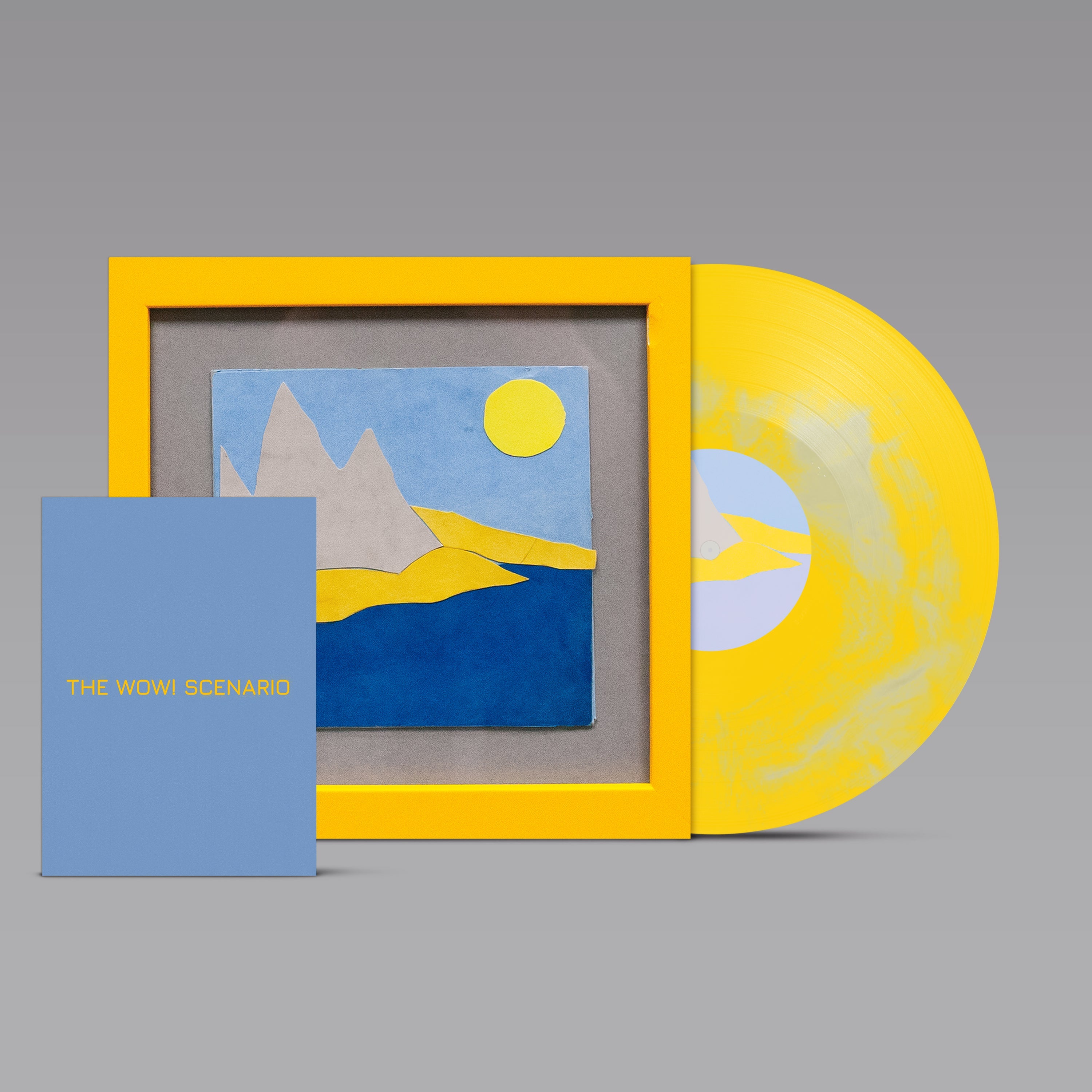 Stand in the Star. A Verse and a Chorus: Yellow & Silver Marble Vinyl LP & Signed Print