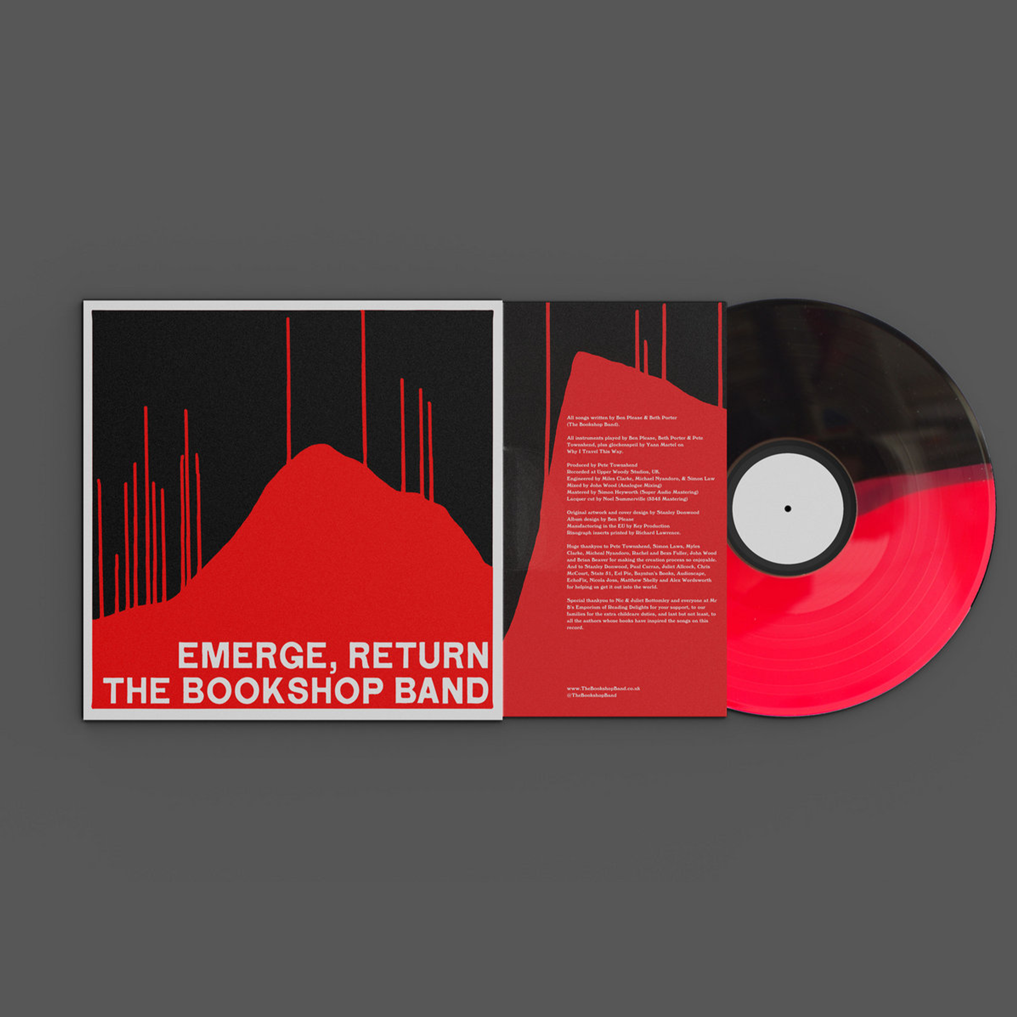 Emerge, Return: Signed Red & Black Vinyl LP