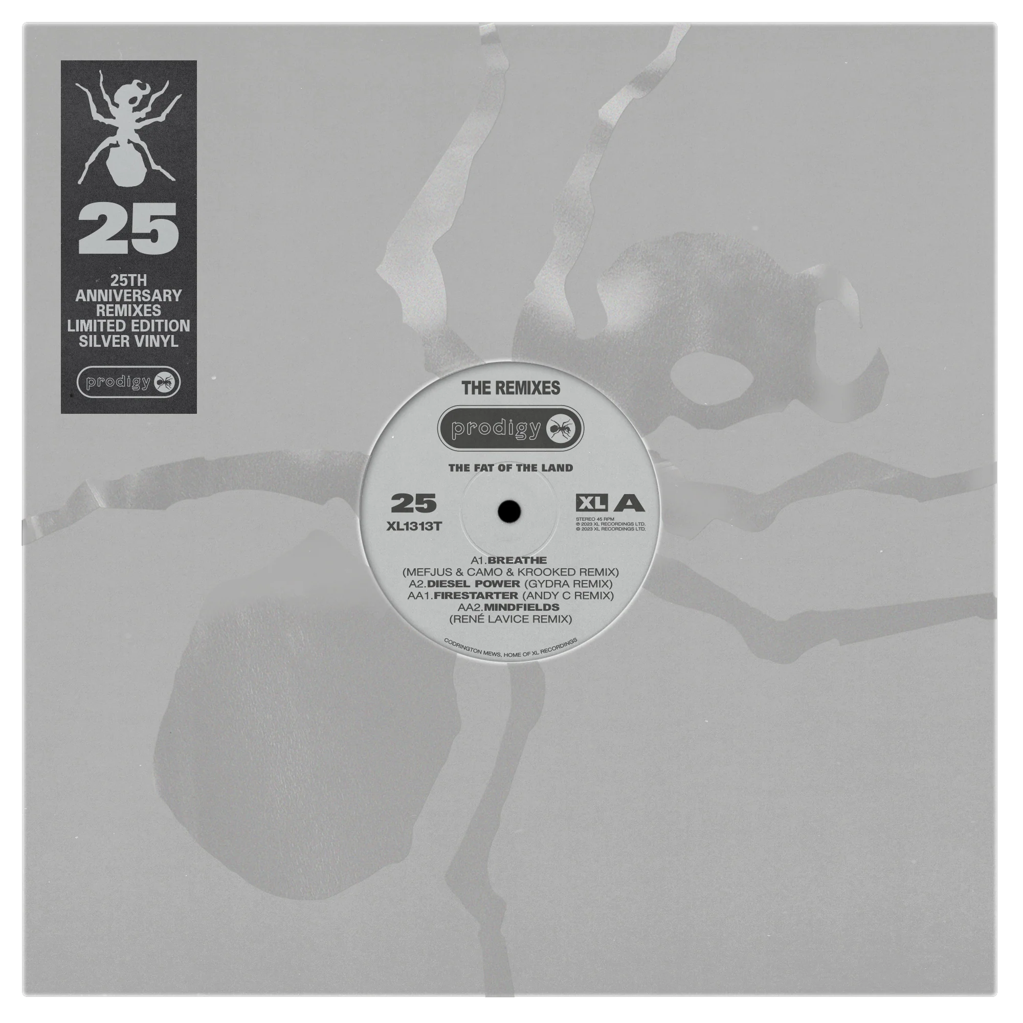 The Fat Of The Land (25th Anniversary Remixes): Limited Silver Vinyl 12" Single