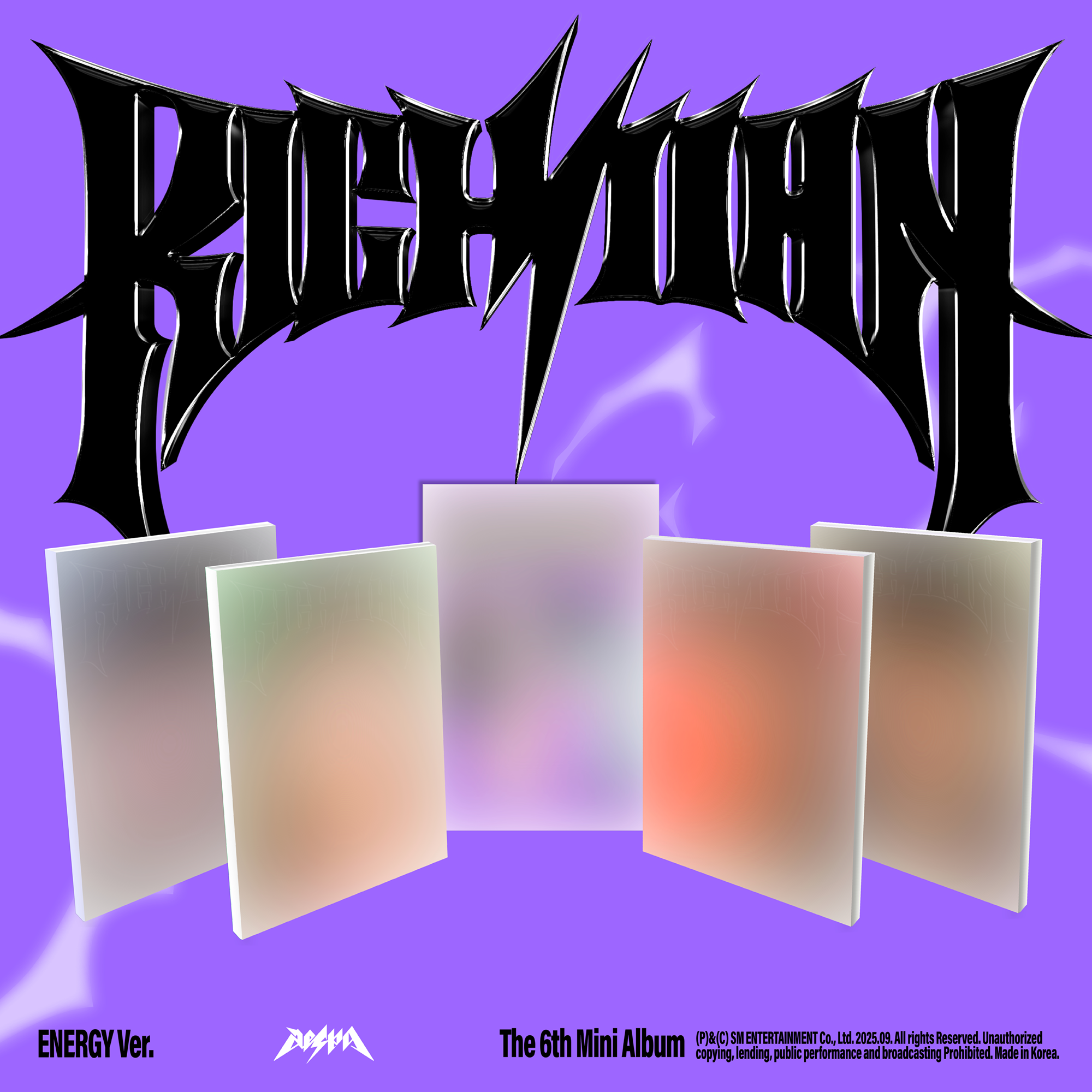 The 6th Mini Album 'Rich Man' (ENERGY Ver.) (GROUP Version)