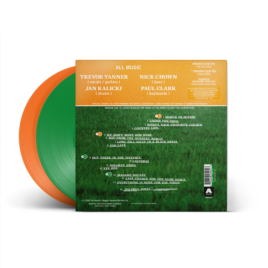 Country Life: Orange & Green Vinyl 2LP