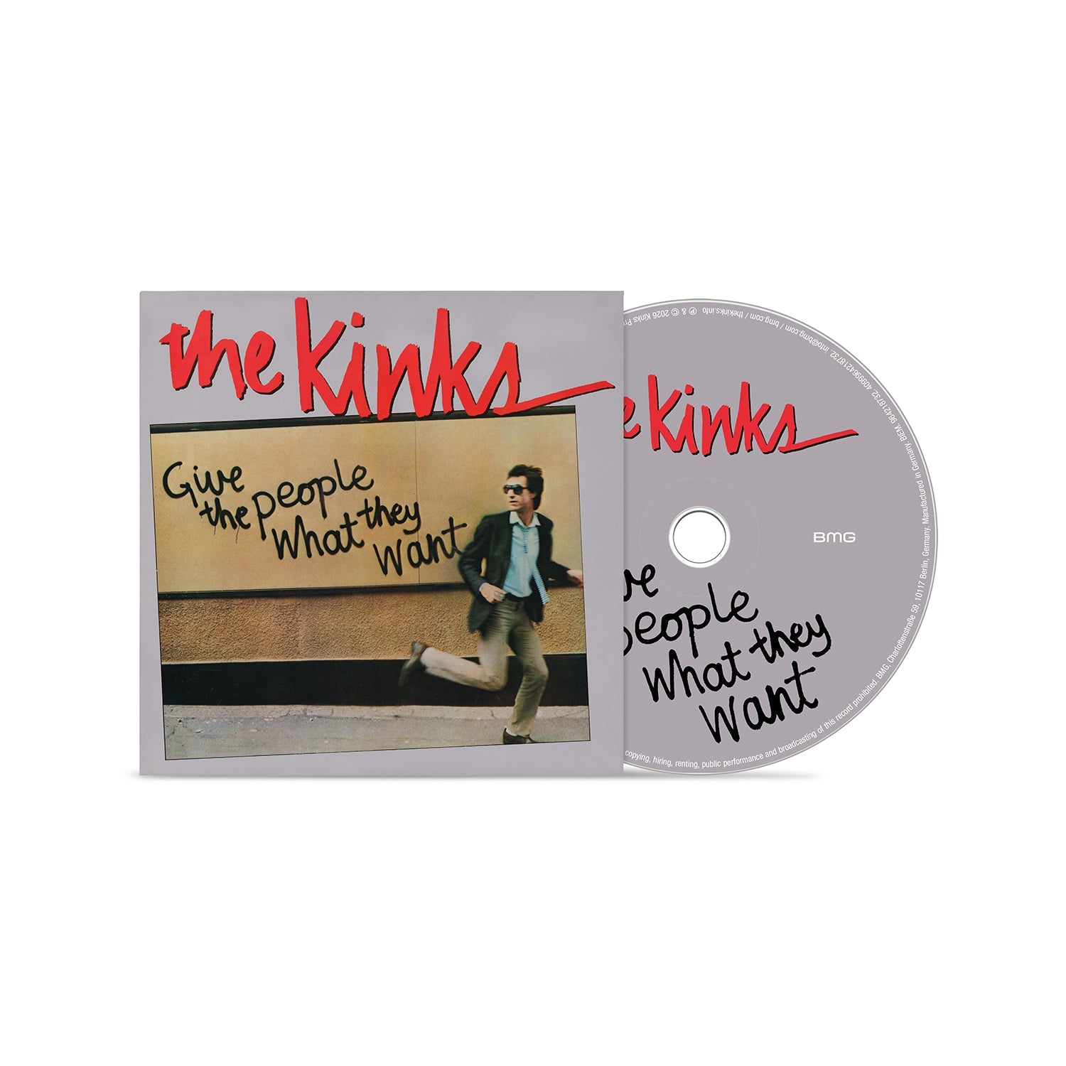 Give the People What They Want: CD Album