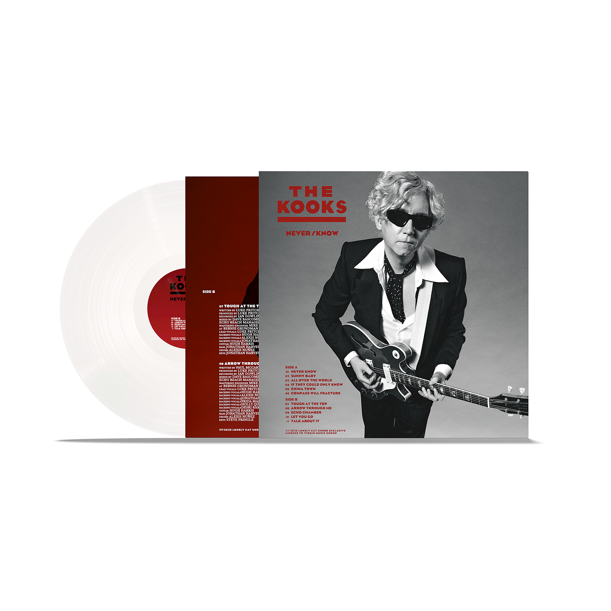 Never/Know: White Vinyl LP