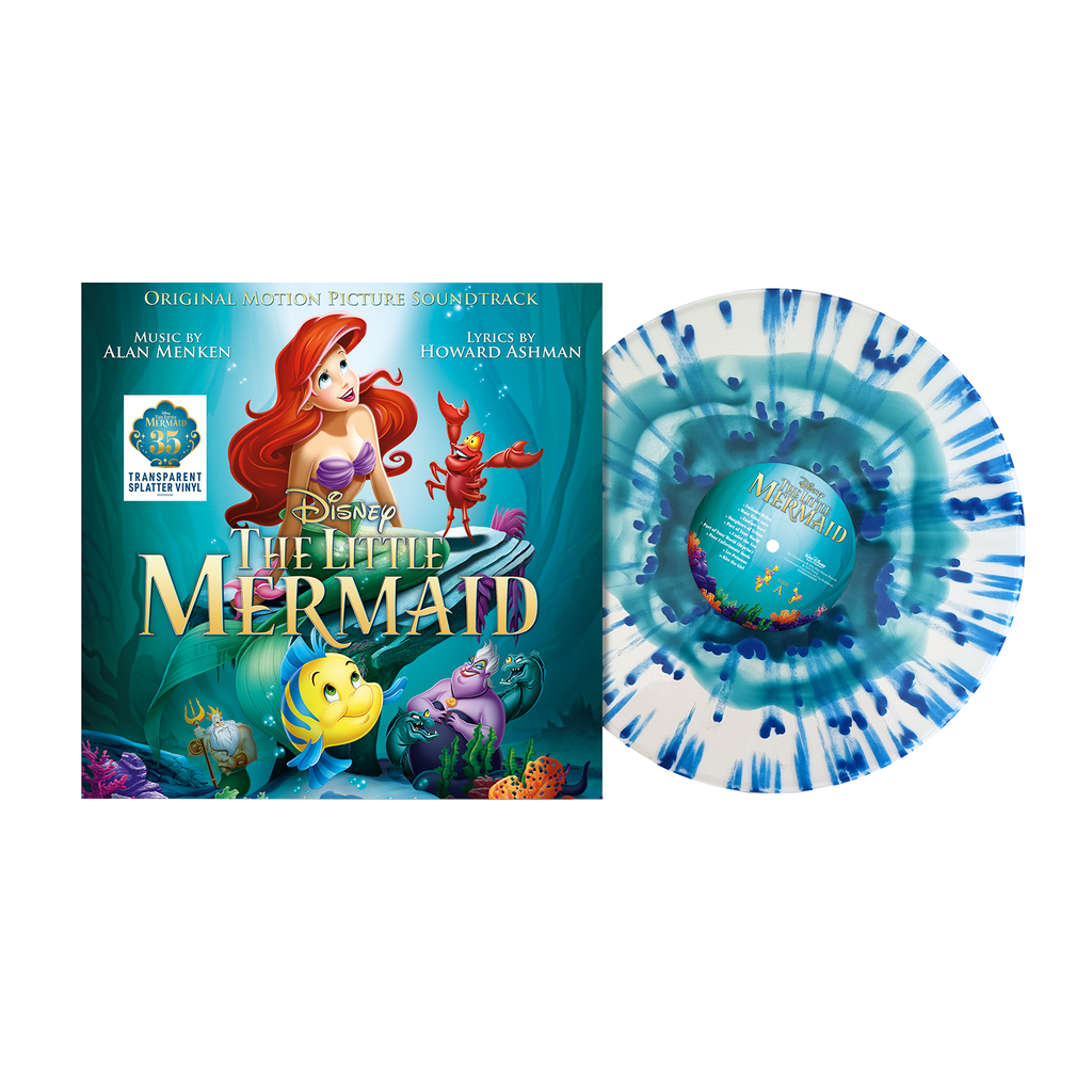 The Little Mermaid (35th Anniversary Edition): Transparent Splatter Vinyl LP