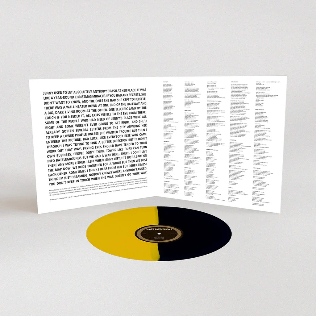 Jenny from Thebes: Yellow & Black Vinyl LP