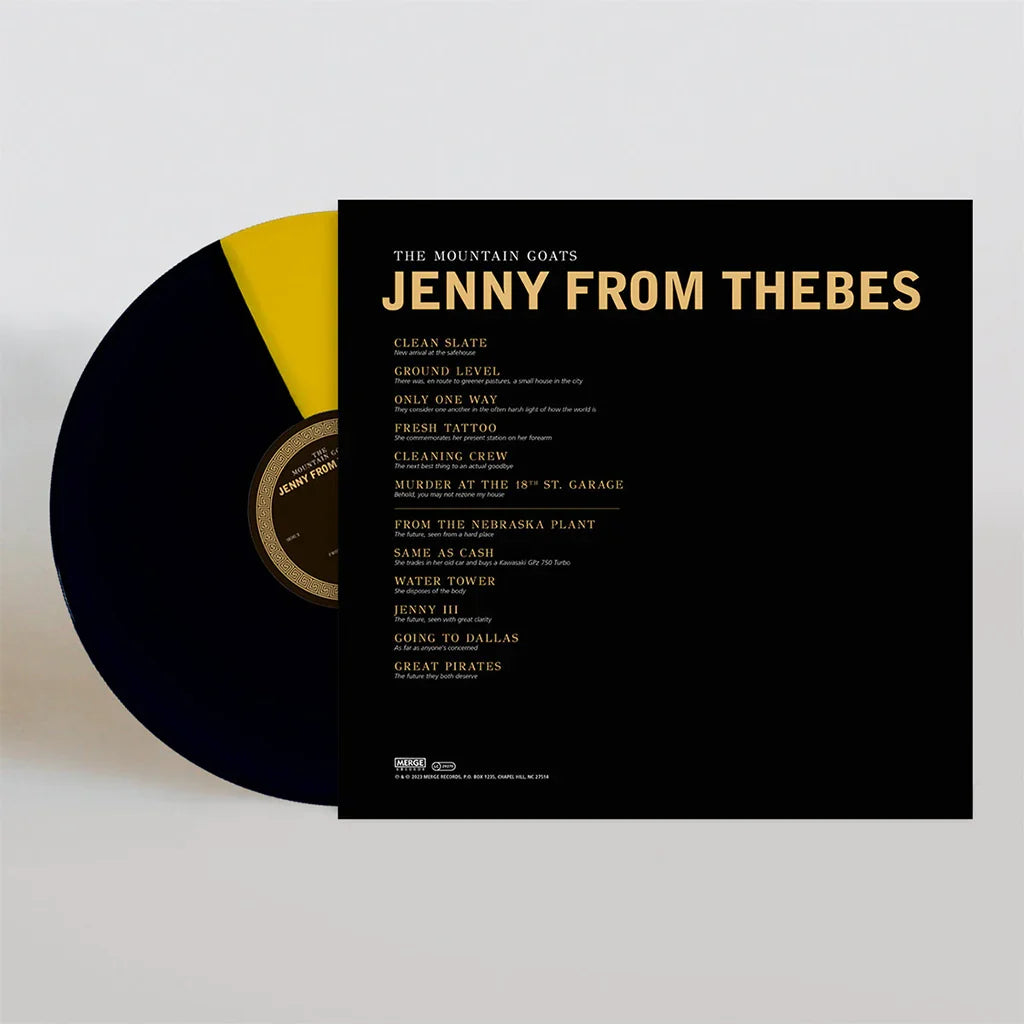 Jenny from Thebes: Yellow & Black Vinyl LP