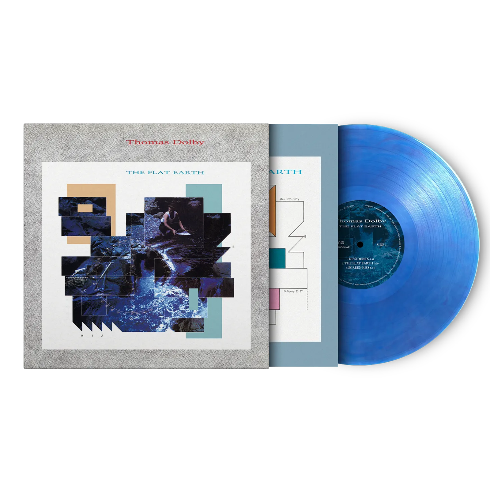 Flat Earth: Limited Blue Vinyl LP