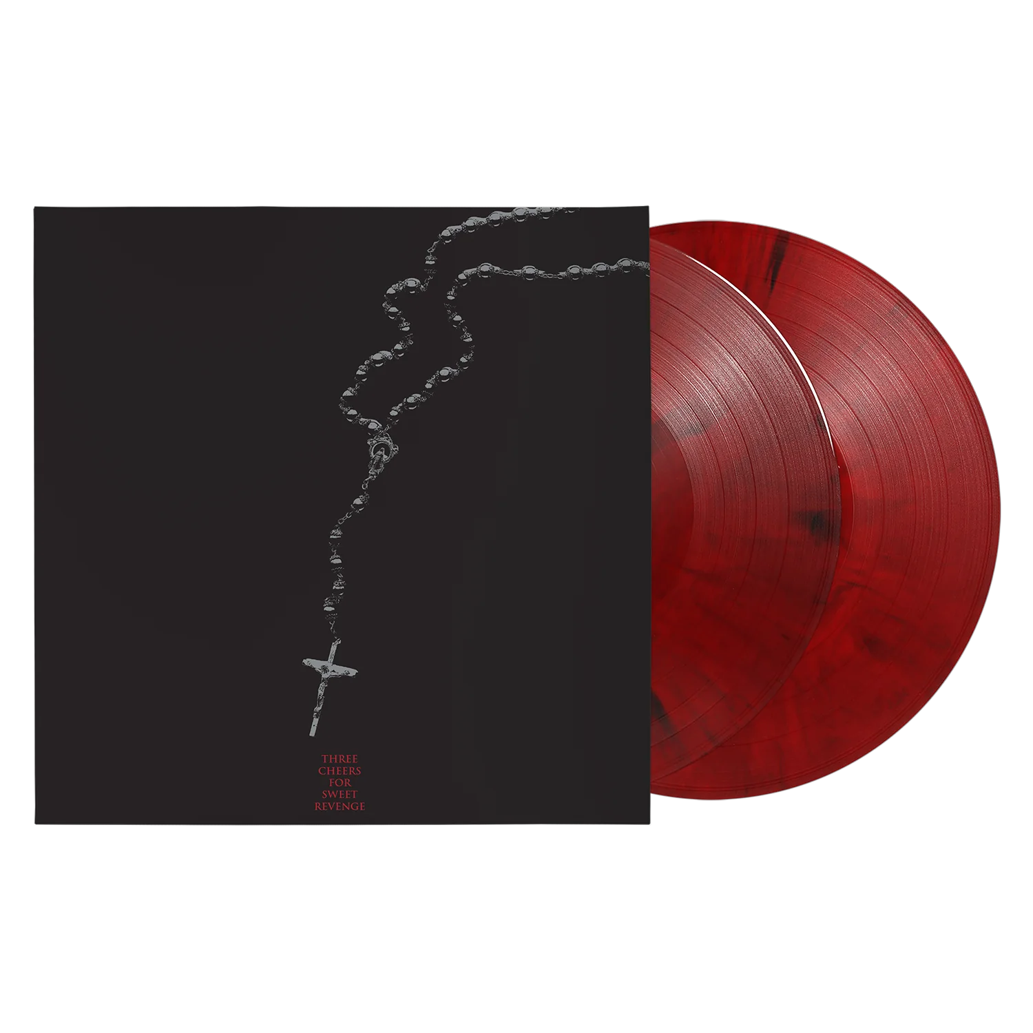 Three Cheers For Sweet Revenge (Deluxe Edition): Red & Black Marble Vinyl 2LP