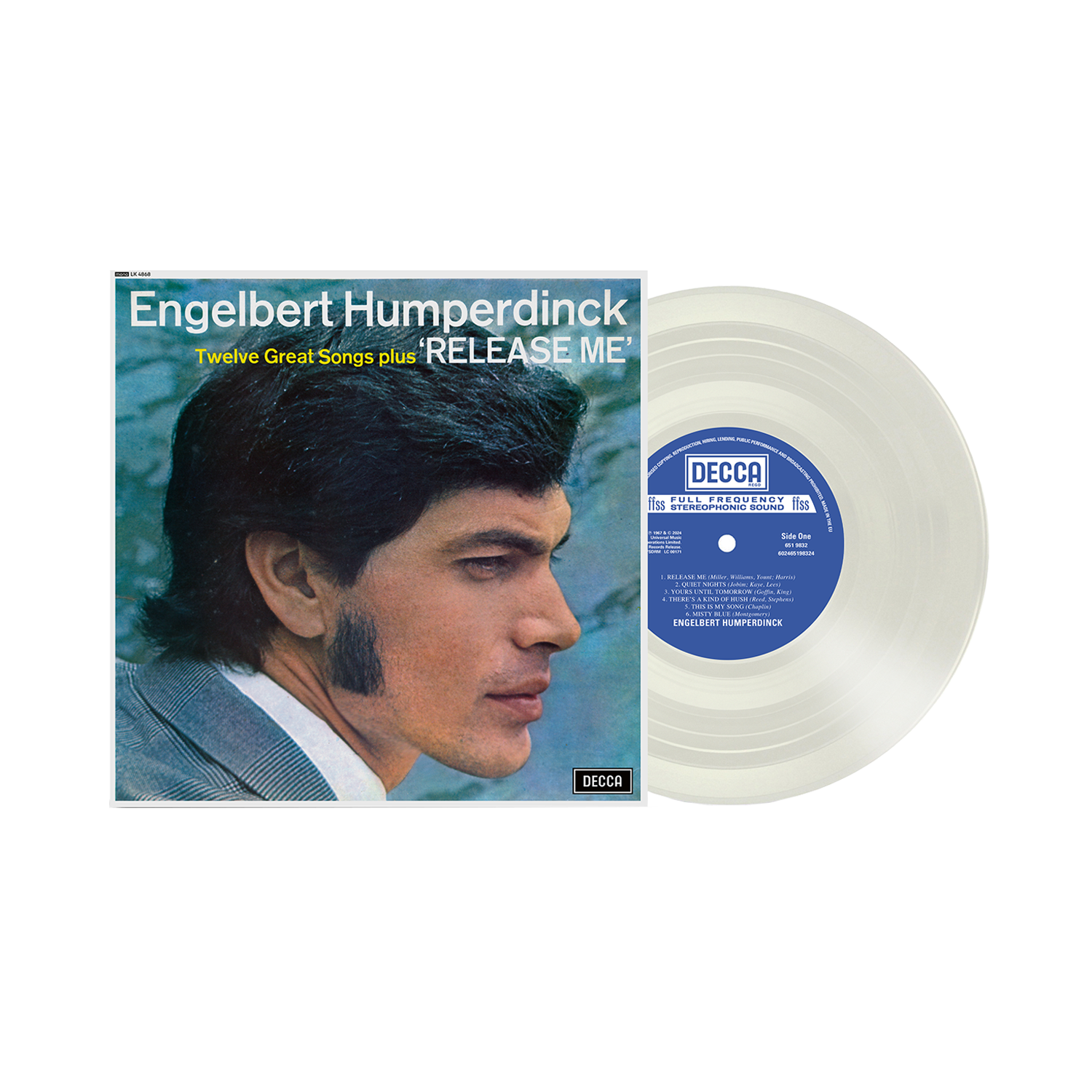 Release Me: Colour Vinyl LP