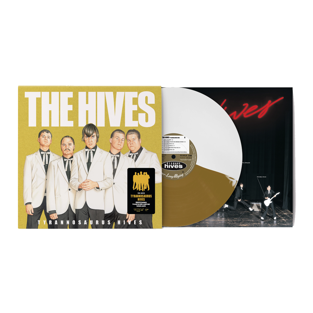 Tyrannosaurus Hives (RSD25): Gold & White Vinyl LP