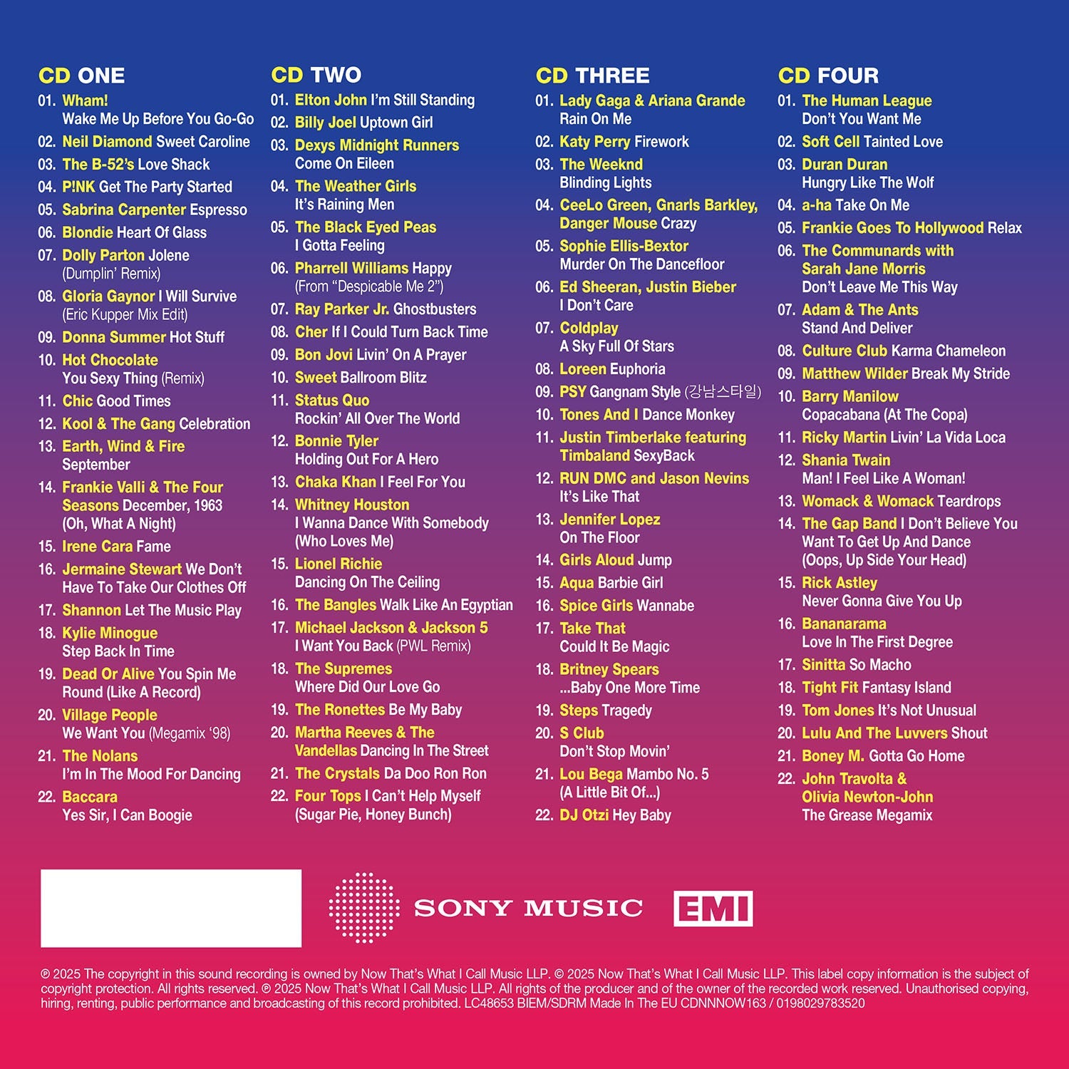 NOW That’s What I Call The Ultimate Party (4CD)