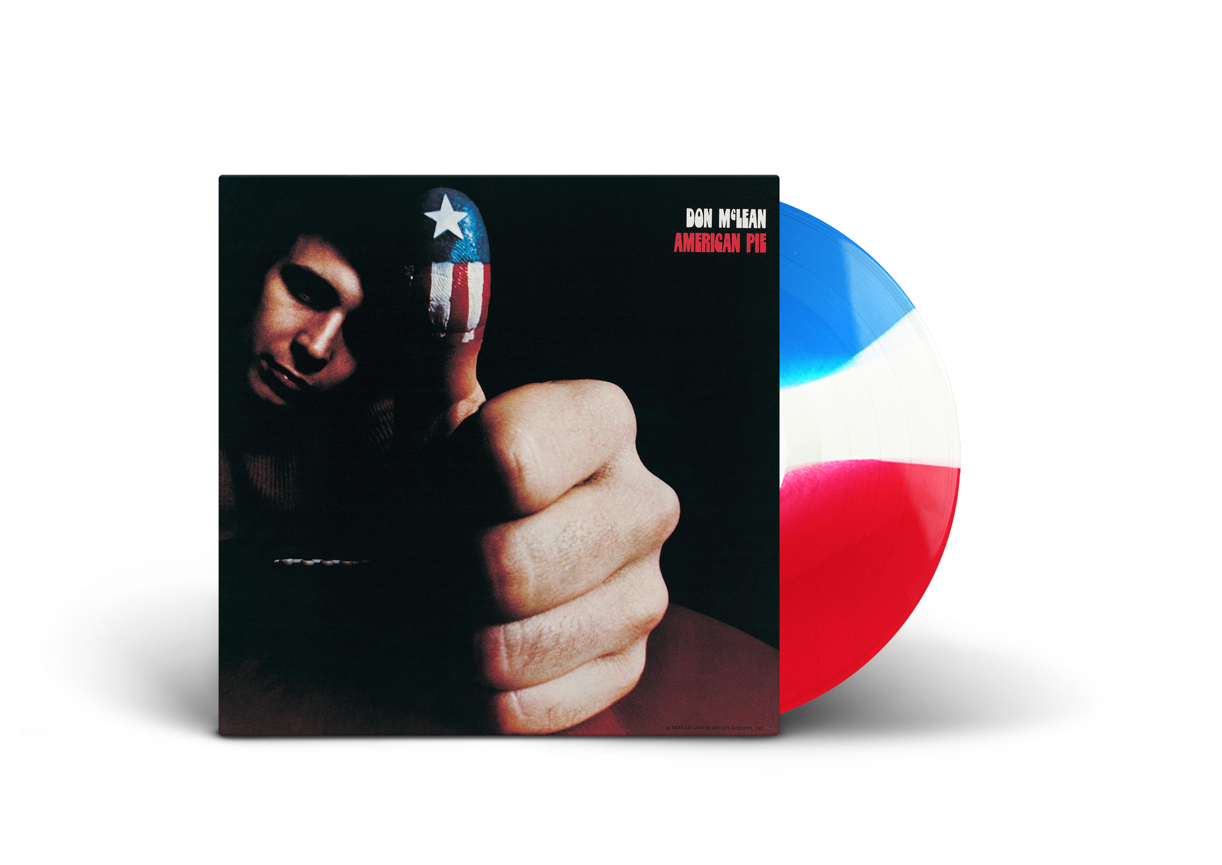 American Pie: Exclusive Blue, White & Red Vinyl LP