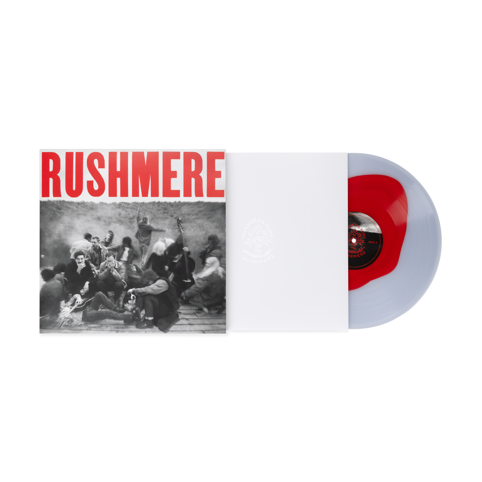 RUSHMERE: Monochrome Red on Clear Vinyl LP
