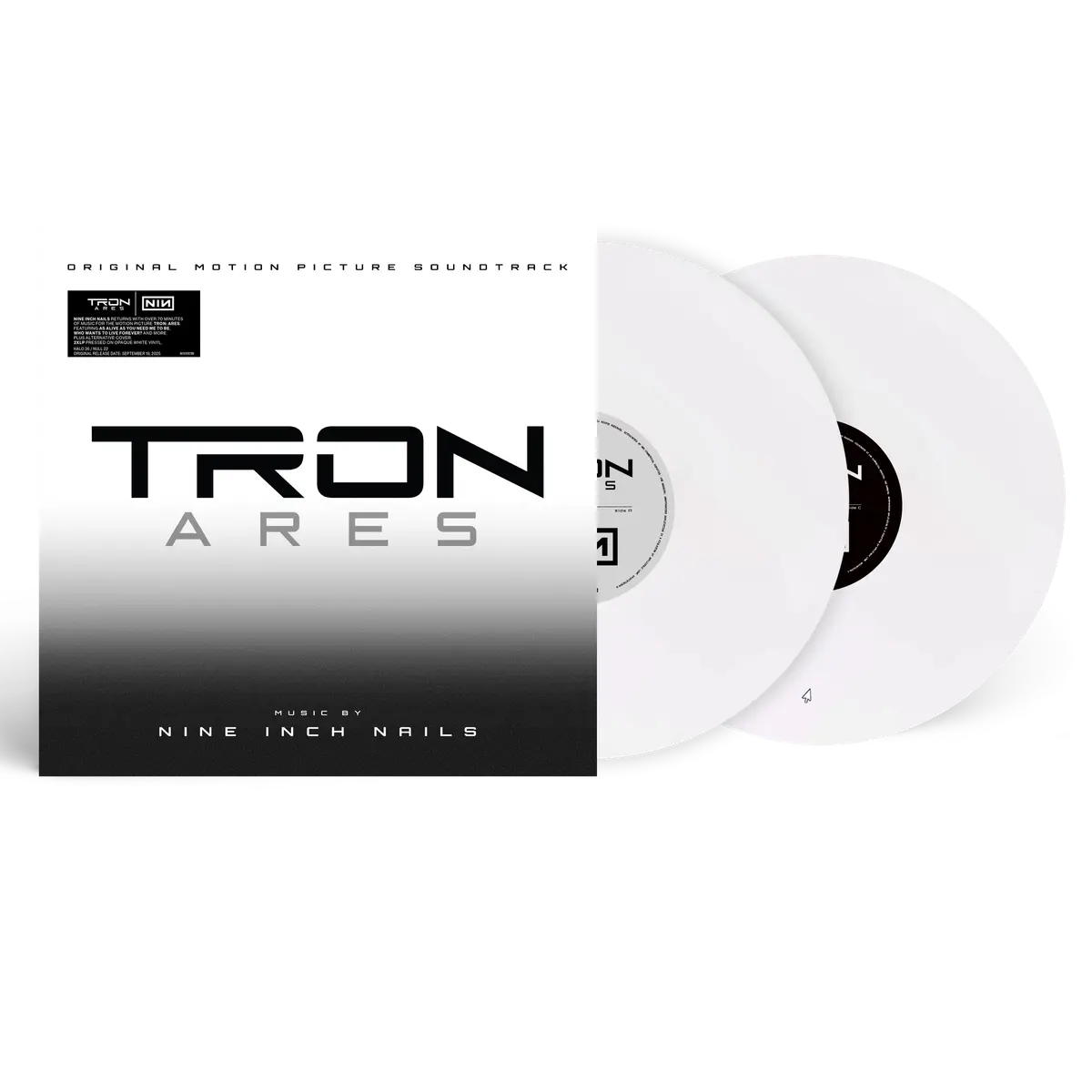 Tron: Ares (Original Motion Picture Soundtrack): White Vinyl 2LP