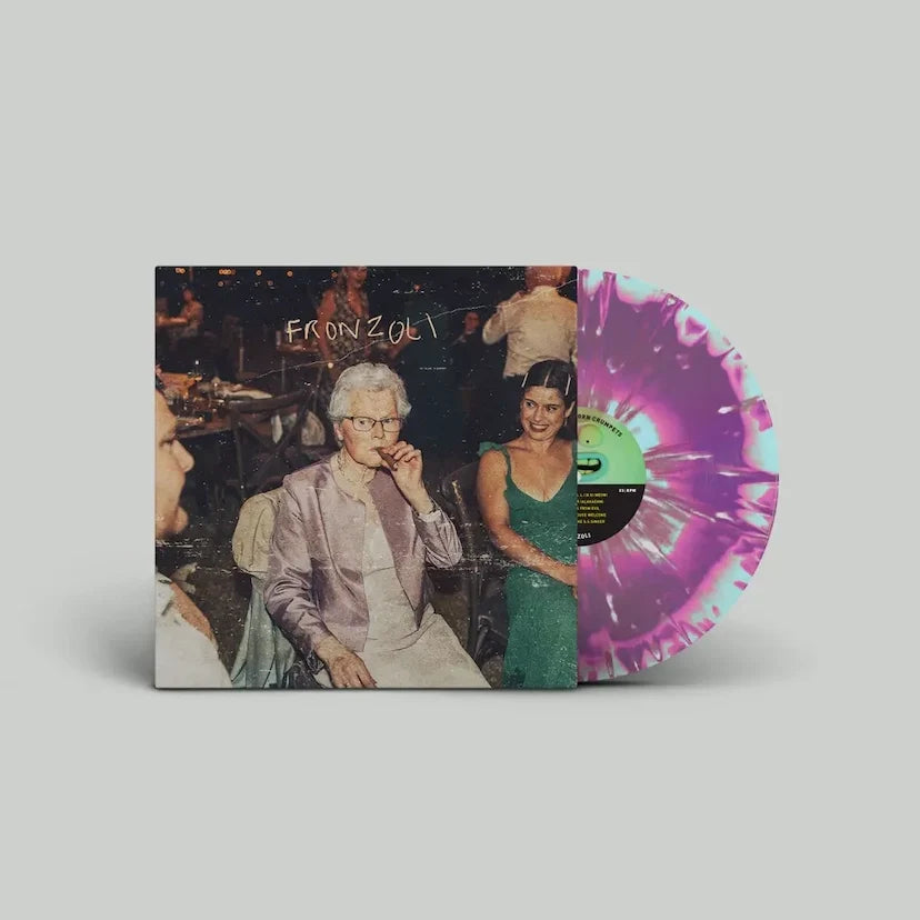 Fronzoli: Neon Blue/Magenta Swirl Vinyl LP