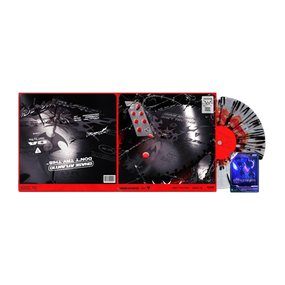 DON'T TRY THIS: Red & Black Clear Vinyl LP