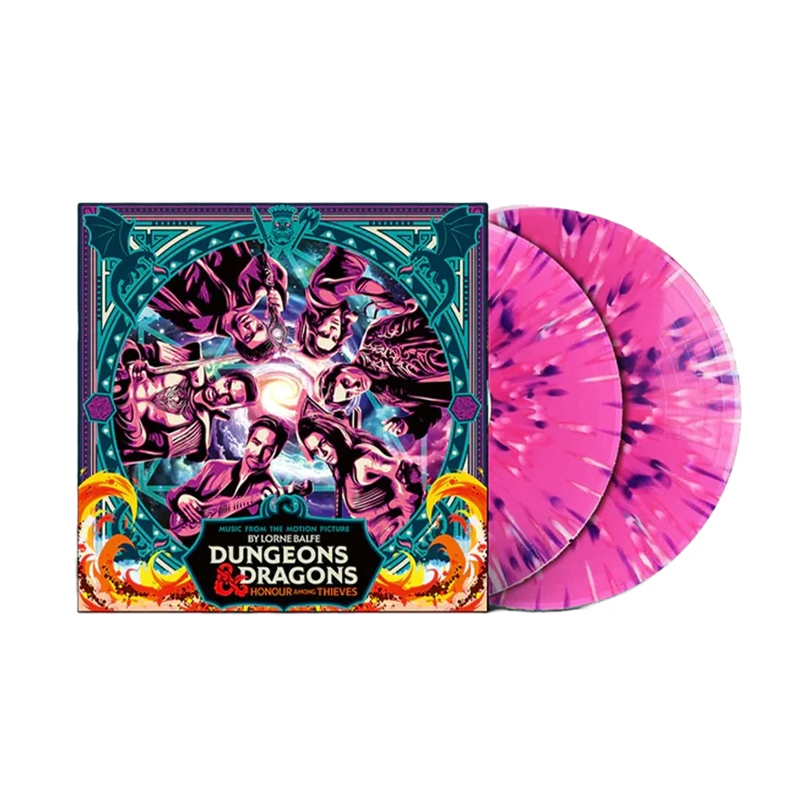 Dungeons & Dragons - Honor Among Thieves (OST): Limited Signed Pink Splatter Vinyl LP