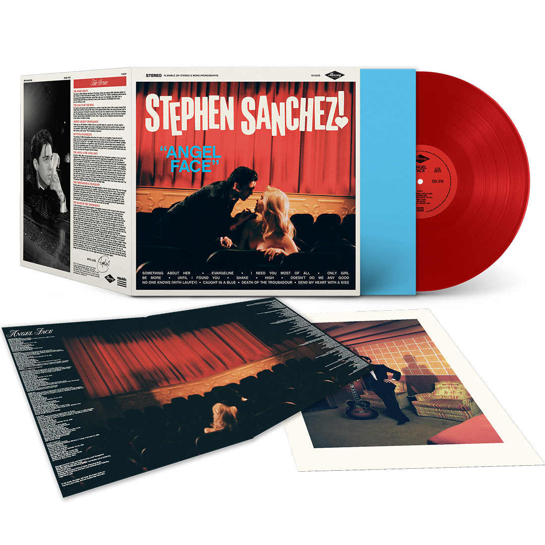 Angel Face: Online Exclusive Opaque Red Vinyl LP