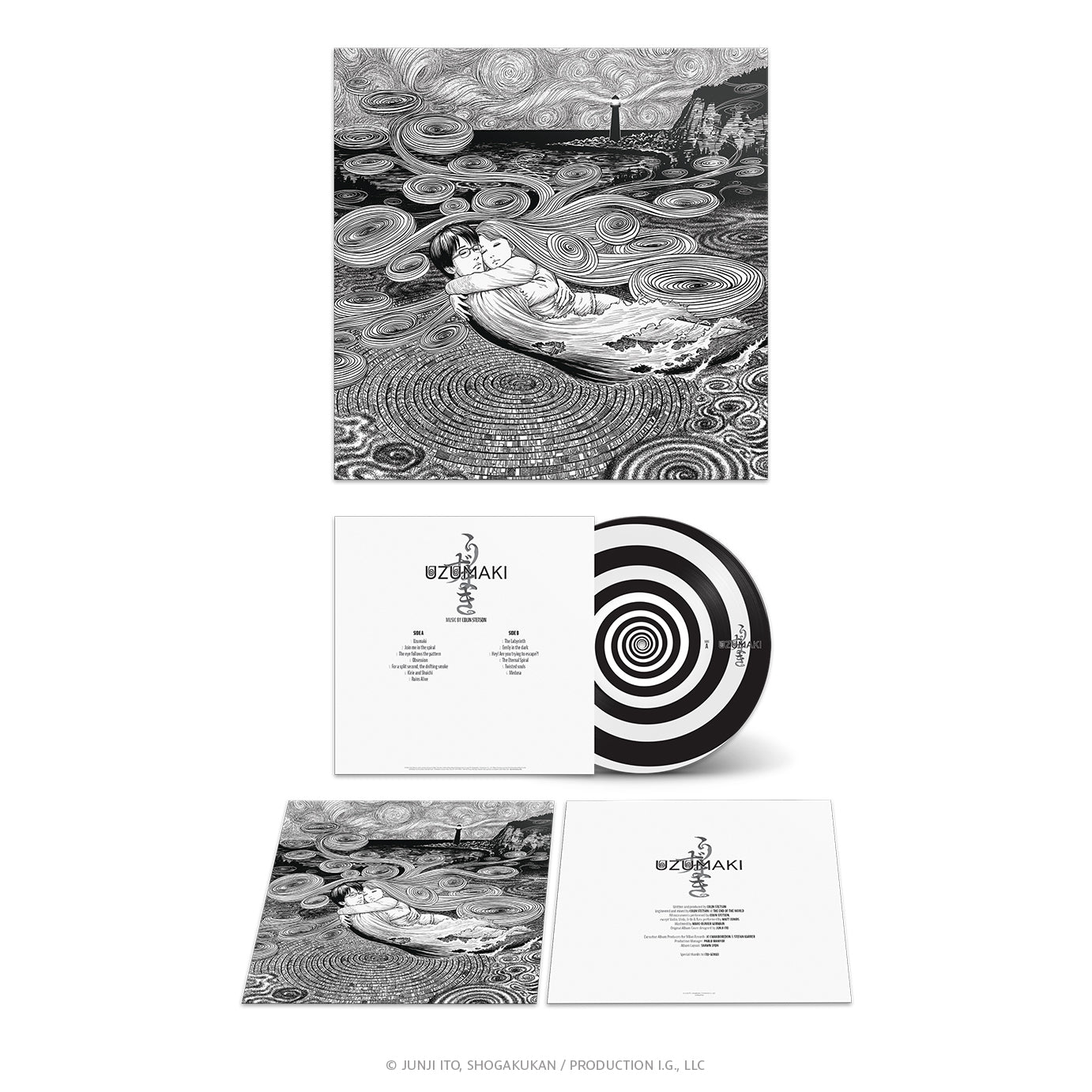 Uzumaki (Anime Original Series Soundtrack): Limited Spiral Picture Disc Vinyl LP