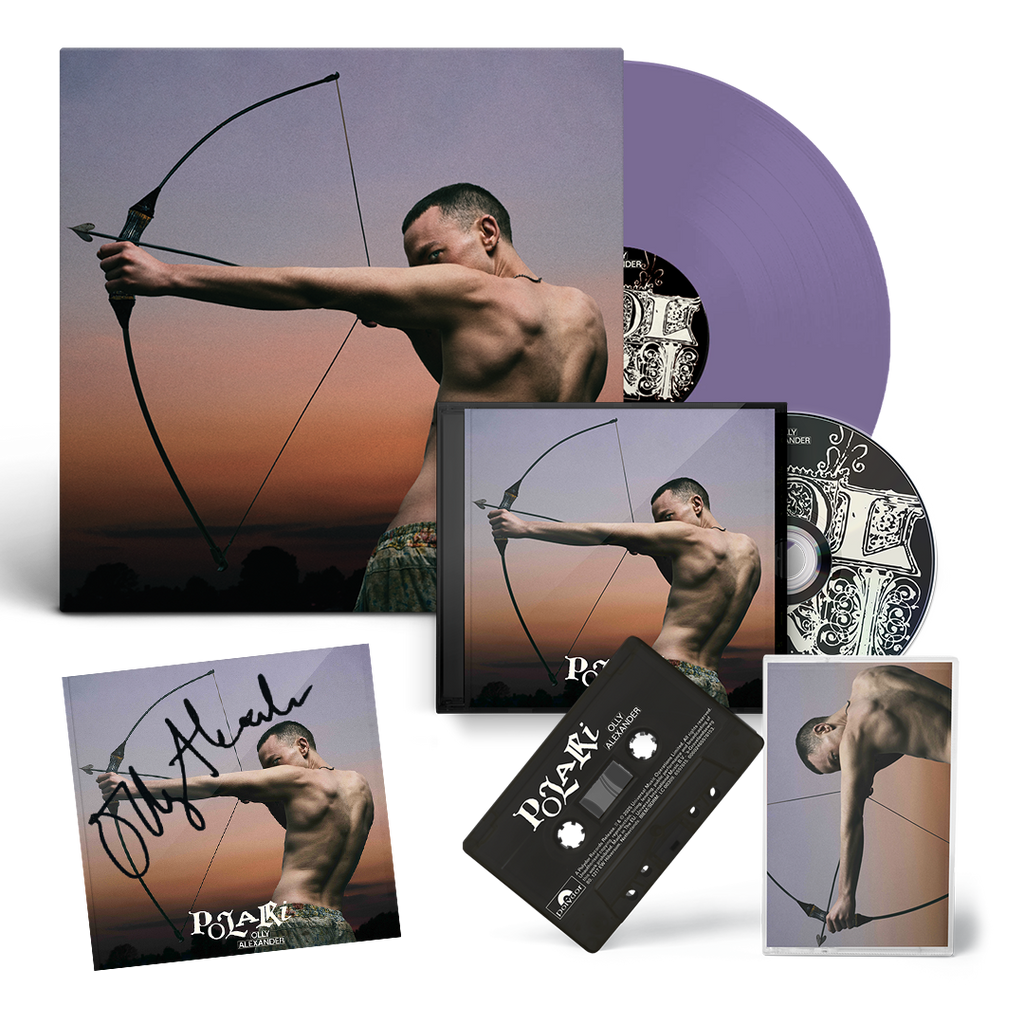 Polari: Transparent Purple Vinyl LP, CD, Cassette + Signed Art Card