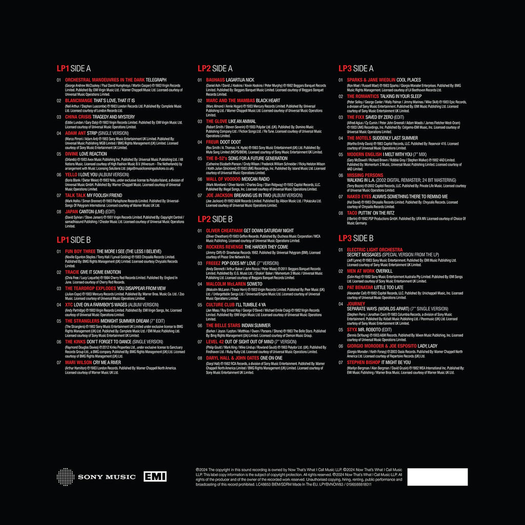NOW Yearbook – THE VAULT: 1983 (3LP)