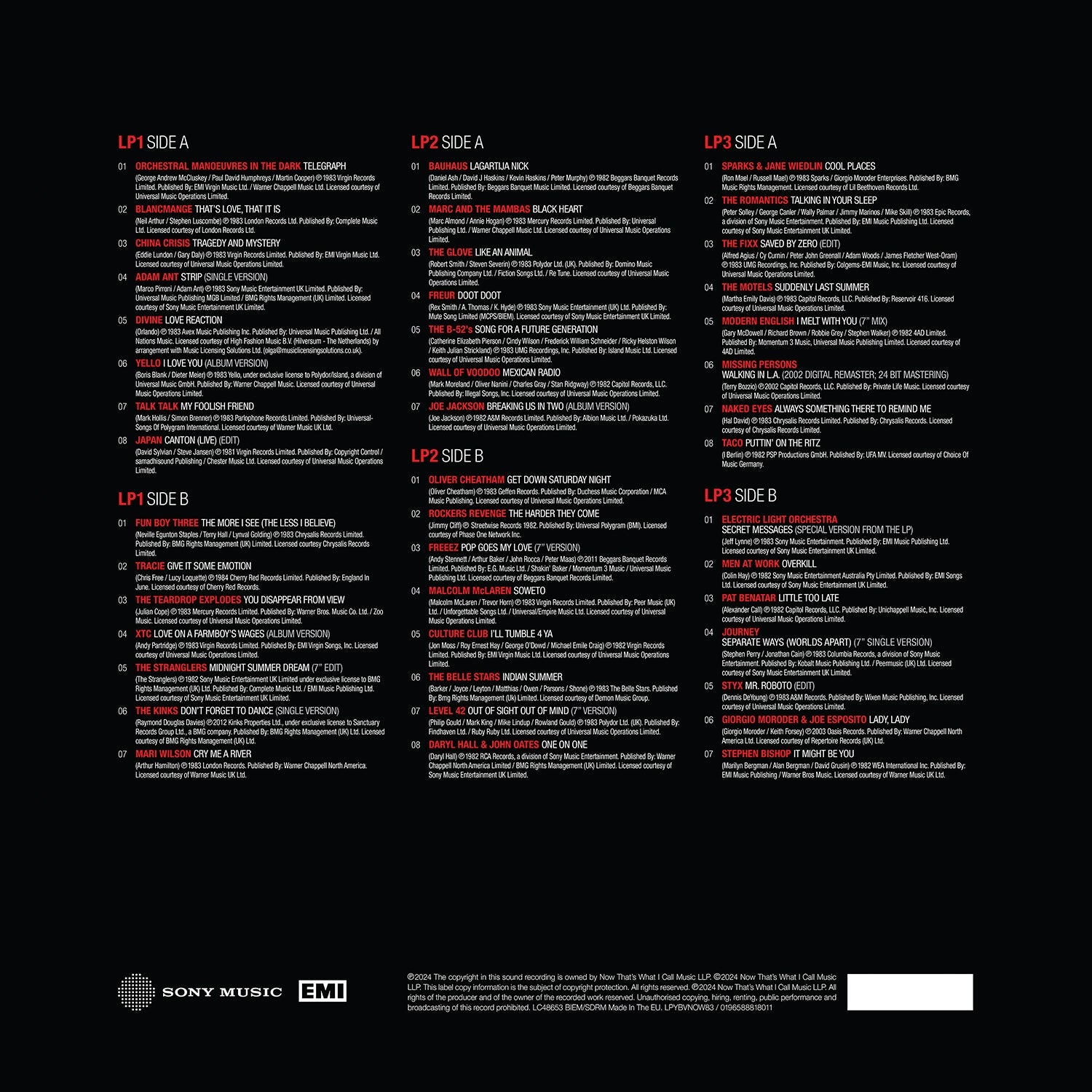 NOW Yearbook – THE VAULT: 1983 (3LP)