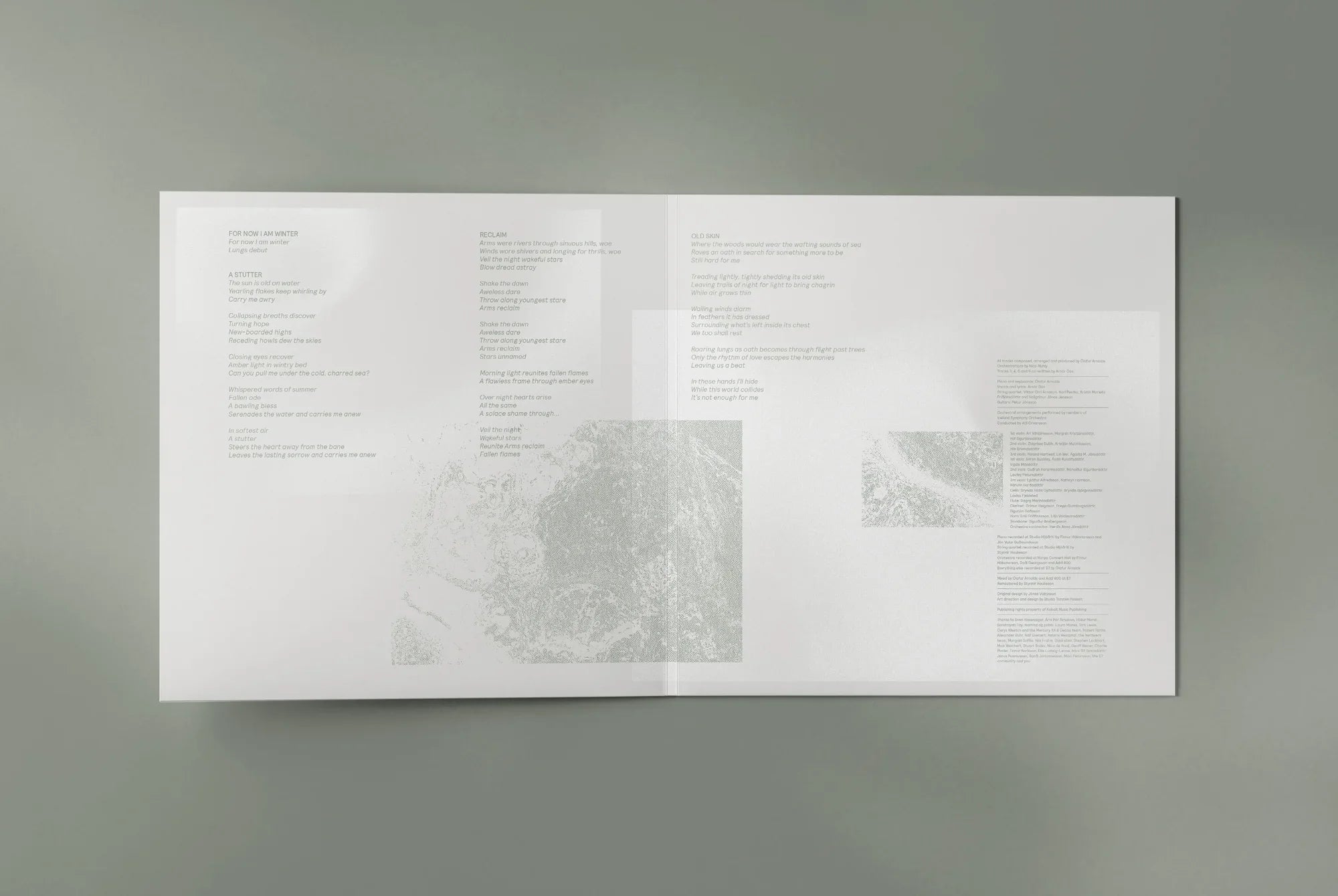 For Now I Am Winter (Re-issue): Limited Clear Vinyl LP + Signed Postcard