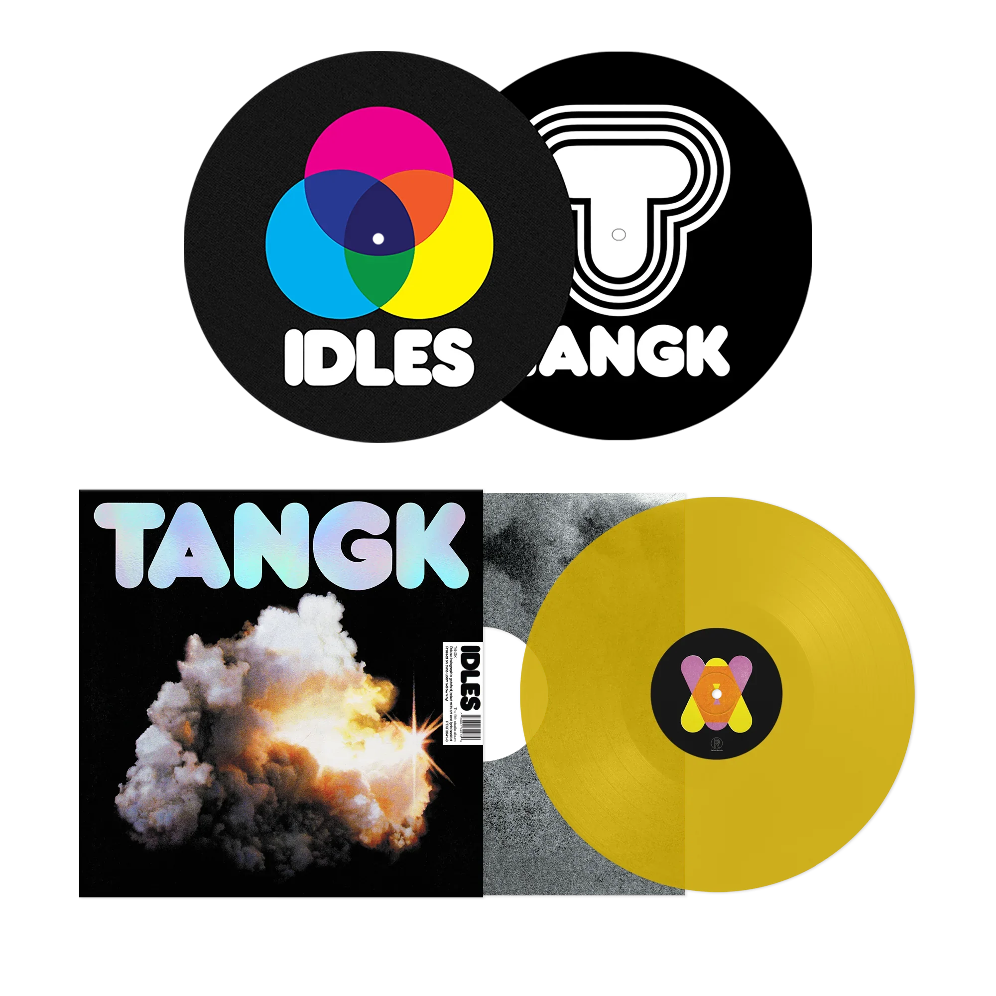 TANGK: Limited Translucent Yellow Deluxe Vinyl LP + Exclusive Slipmat