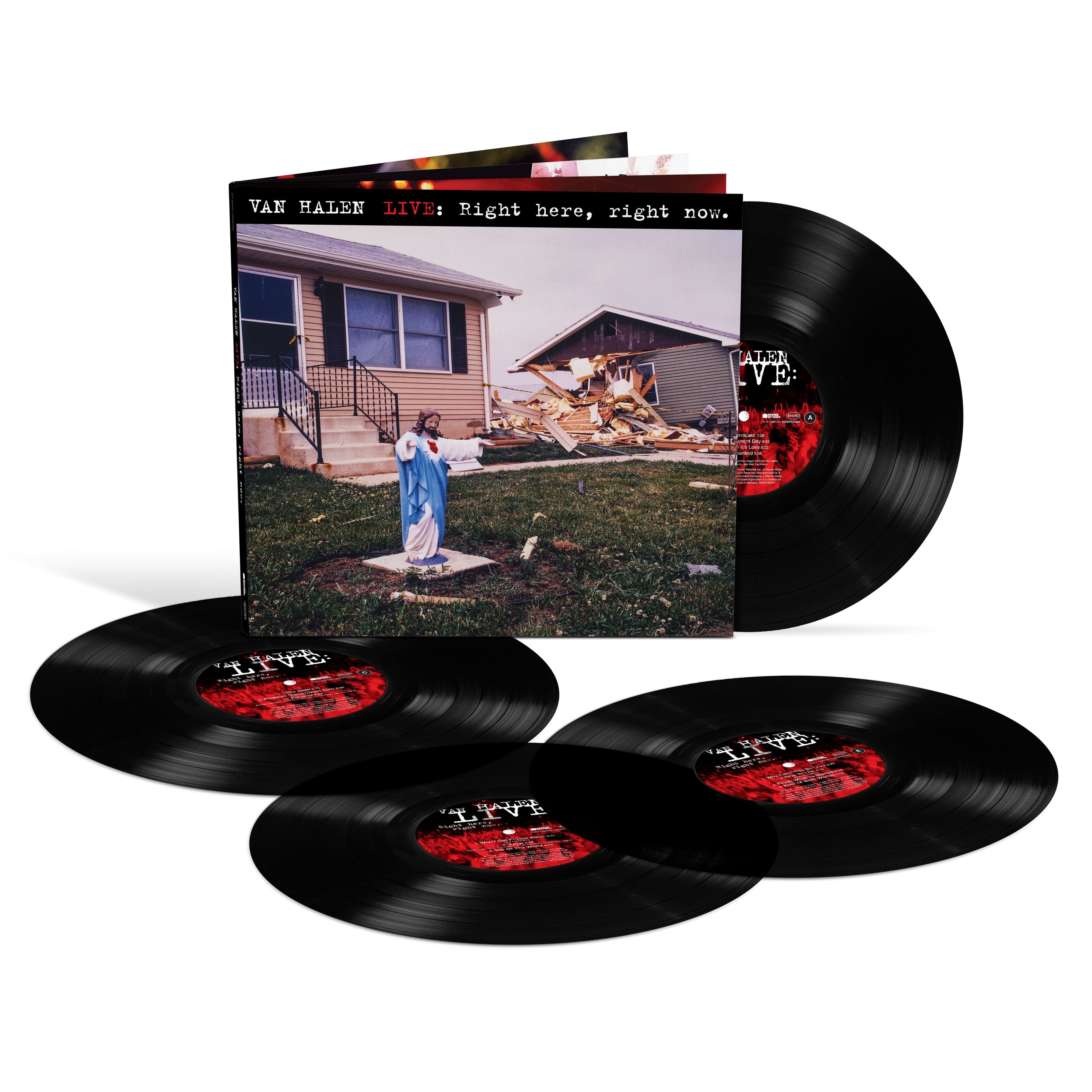 Live - Right Here, Right Now: Vinyl 4LP