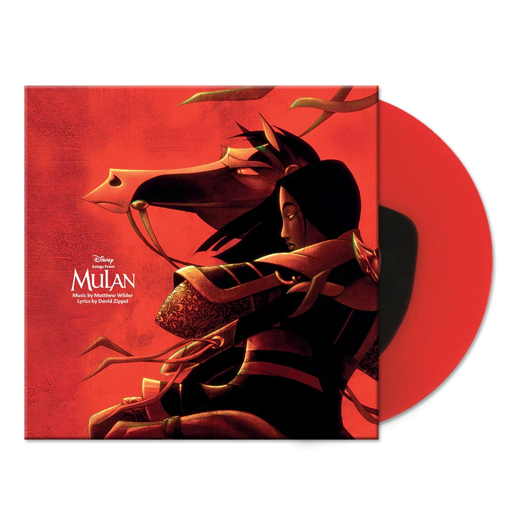 Songs From Mulan: Limited Ruby Red and Obsidian Colour Vinyl LP