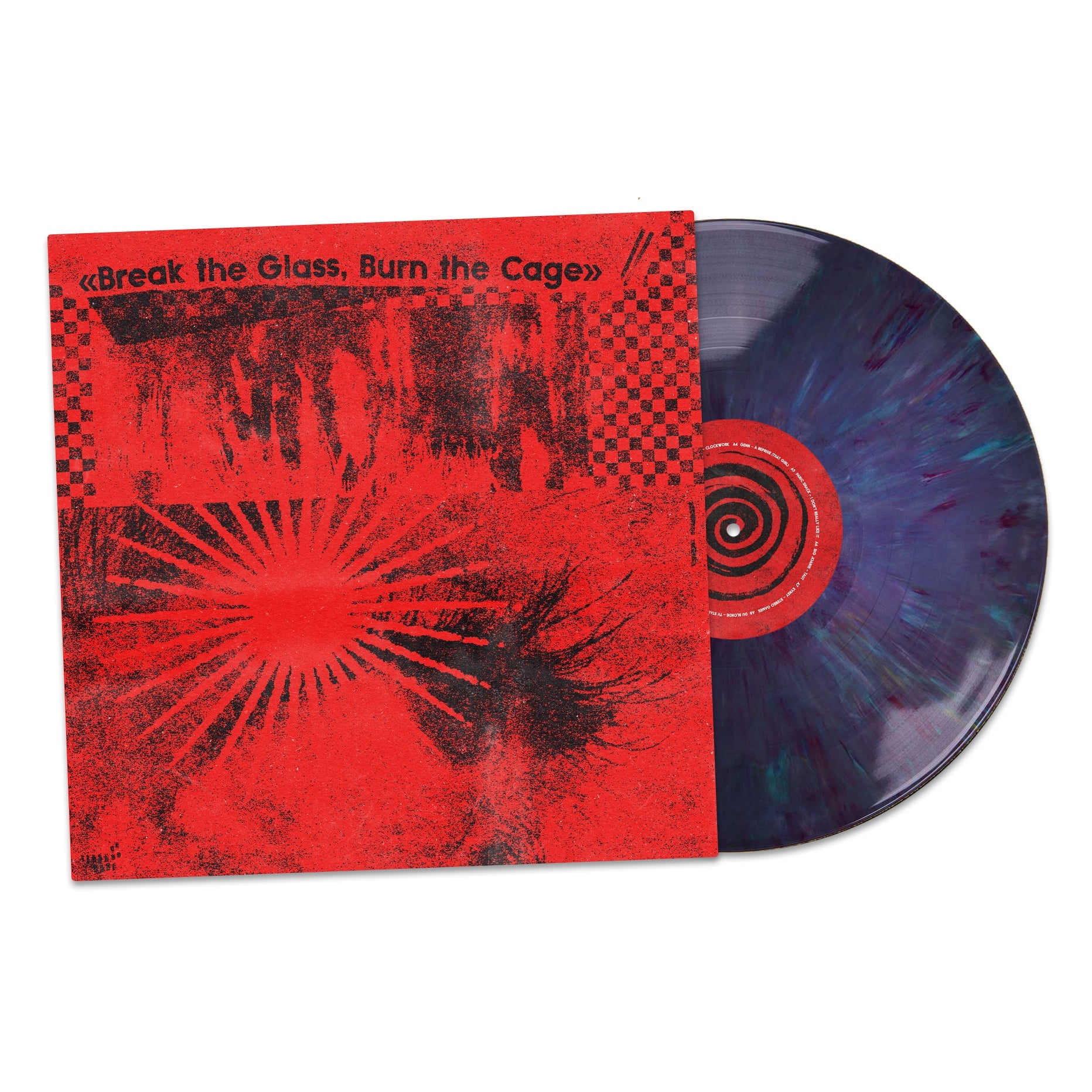 Break The Glass, Burn The Cage (The Sound of Indie Punk Rock): Limited Edition Recycled Vinyl LP