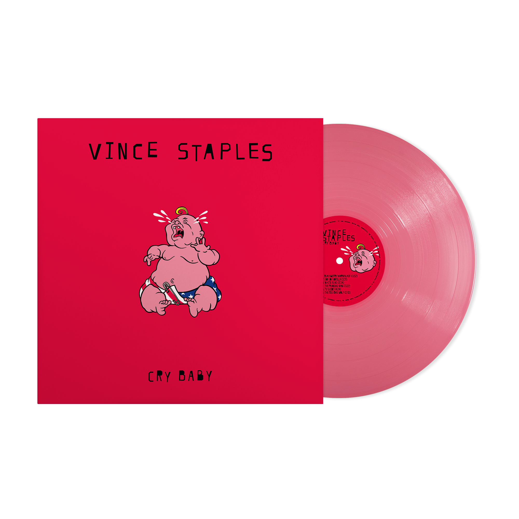 Cry Baby: Hot Pink Vinyl LP