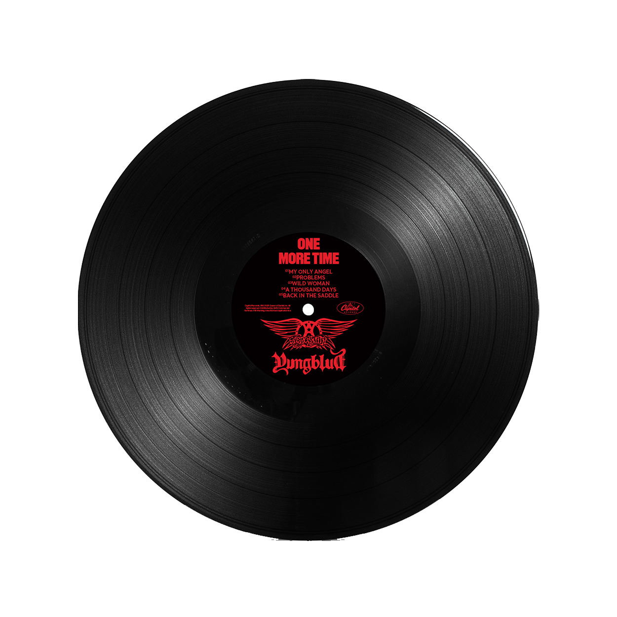 Aerosmith & YUNGBLUD - One More Time - Black Vinyl