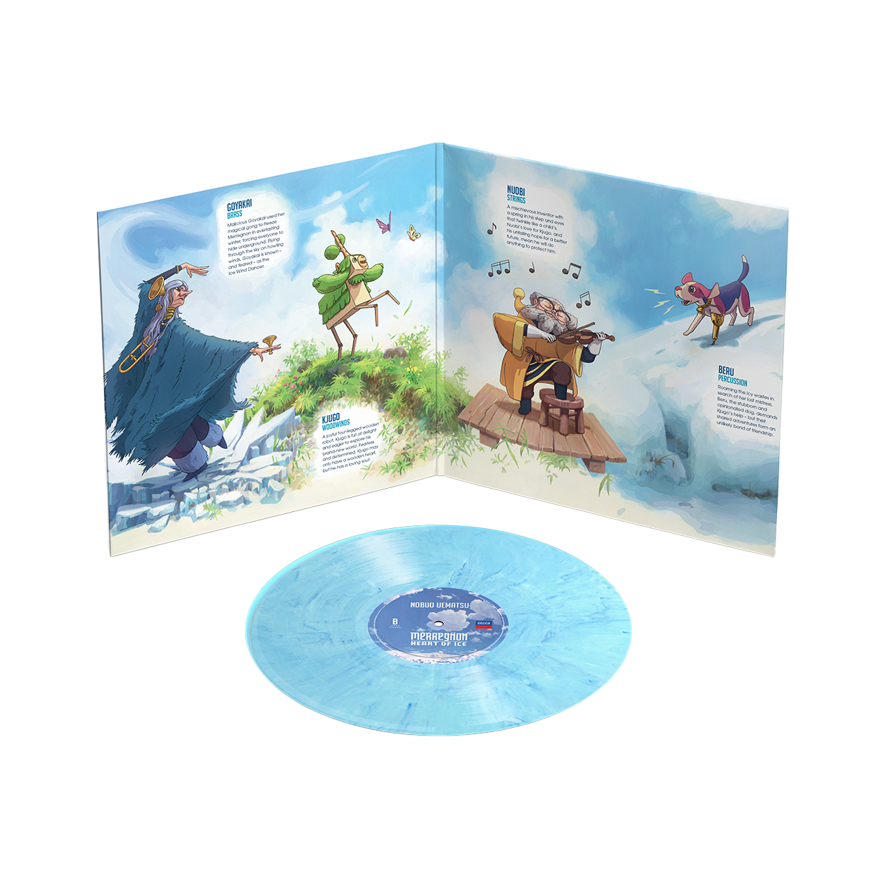 Merregnon: Heart of Ice - Ice Vinyl LP