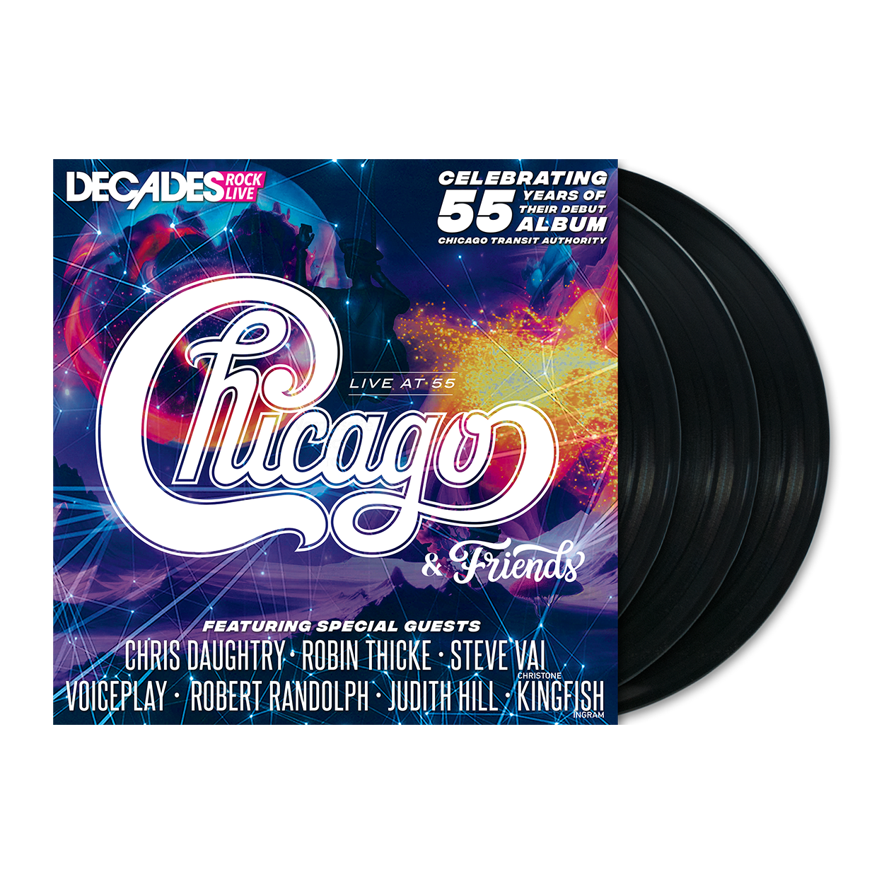 Chicago & Friends - Live At 55: Vinyl 3LP