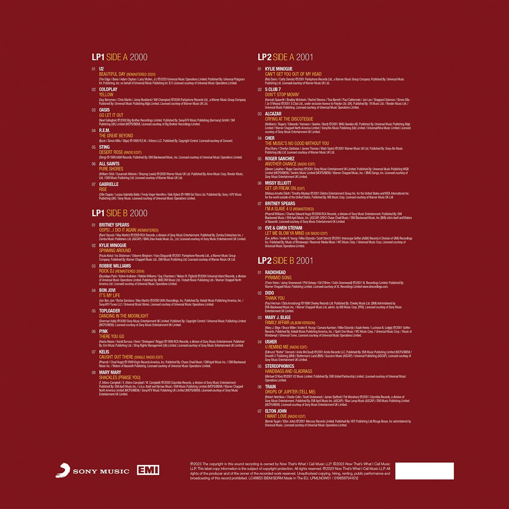 NOW - Millennium 2000 - 2001 (2LP)
