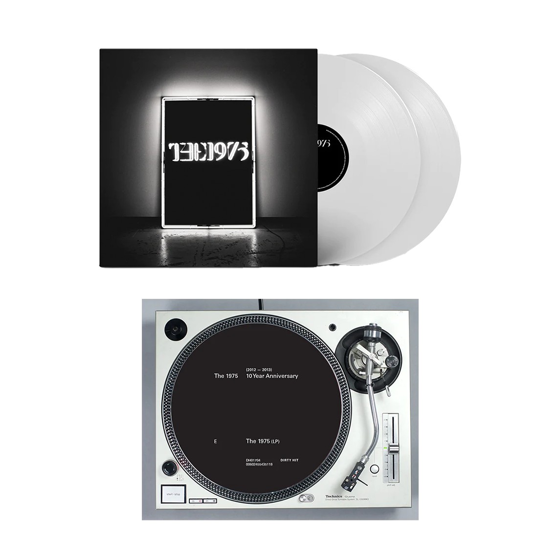 The 1975 (10th Anniversary Edition): Limited White Vinyl 2LP + 10YR Slipmat Bundle